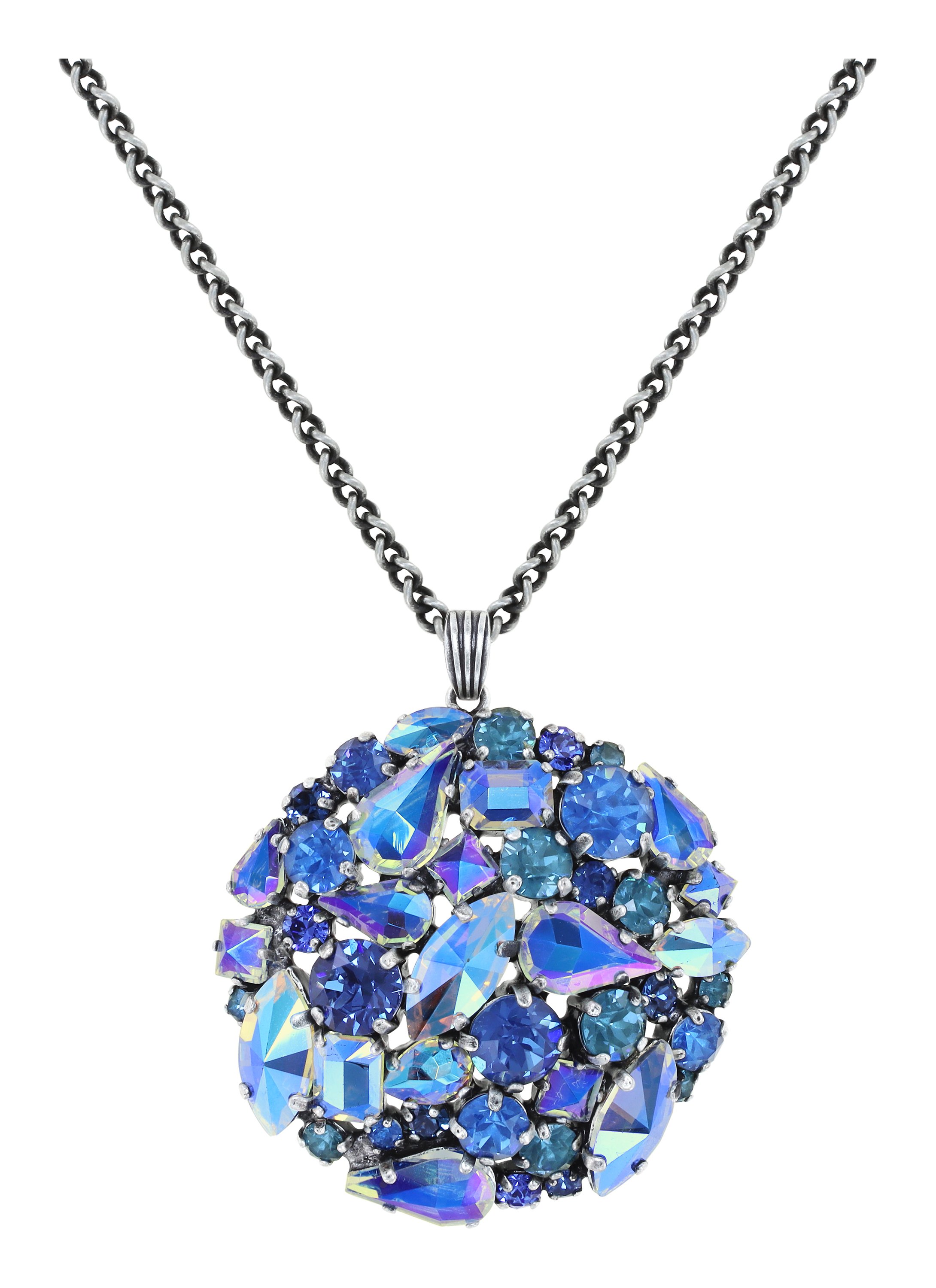 image pour Collier pendant Ballroom Bleu  size L