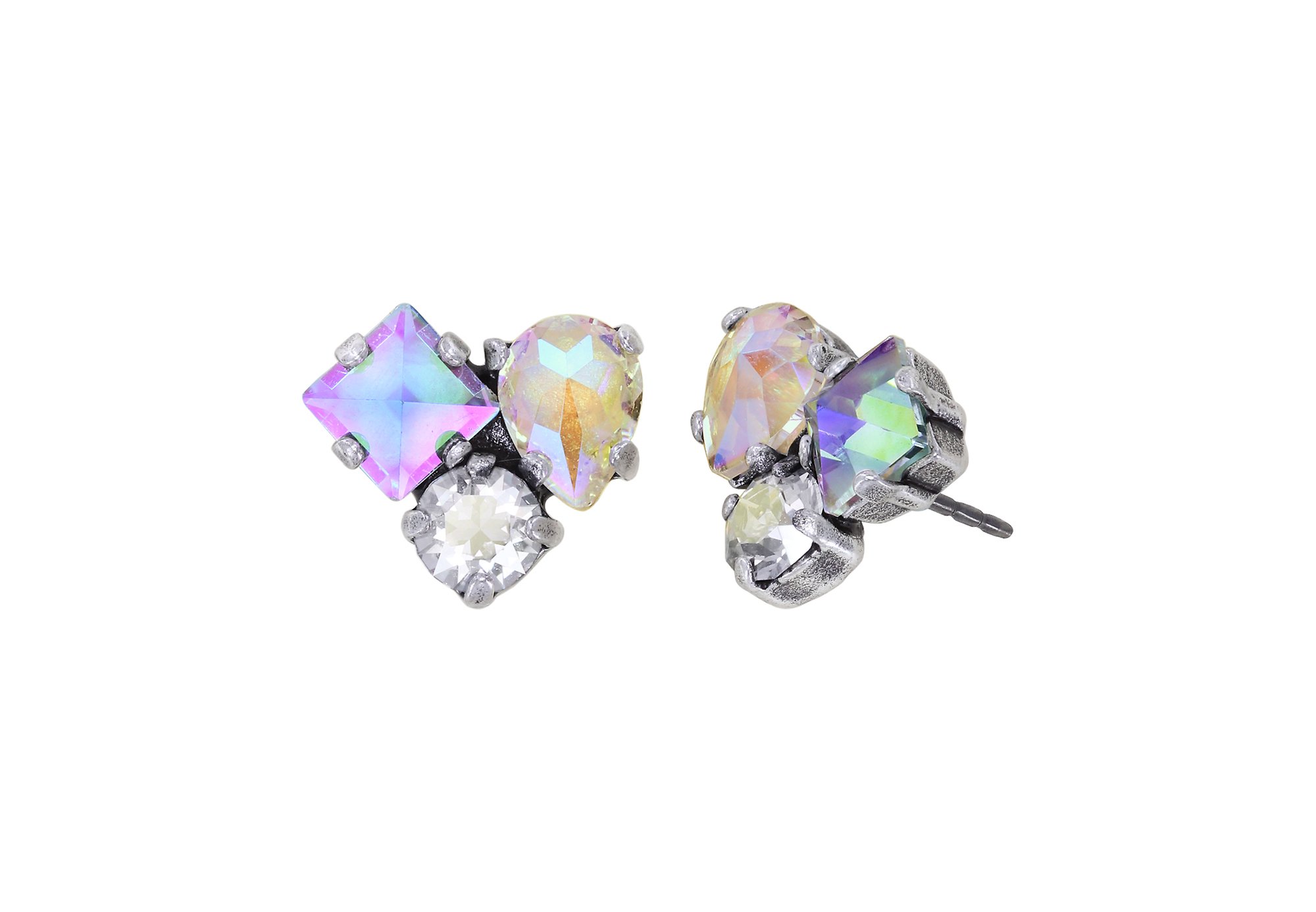 image for Earring Stud Ballroom White  