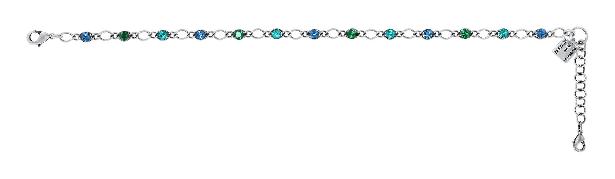 image for Anklet Magic Fireball Blue / Green  Classic Size (21mm Ø)