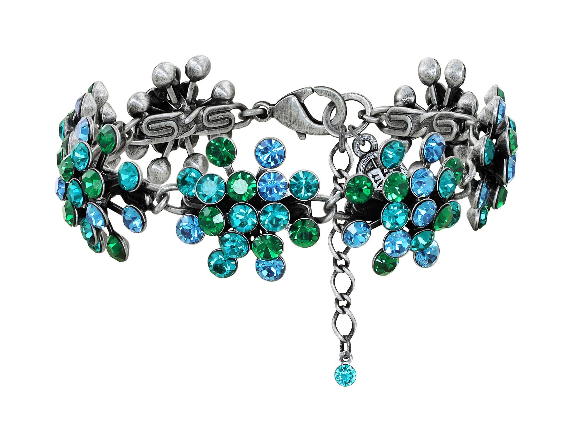 Bild für Armband Magic Fireball Blau / Grün  Classic Size (21mm Ø)