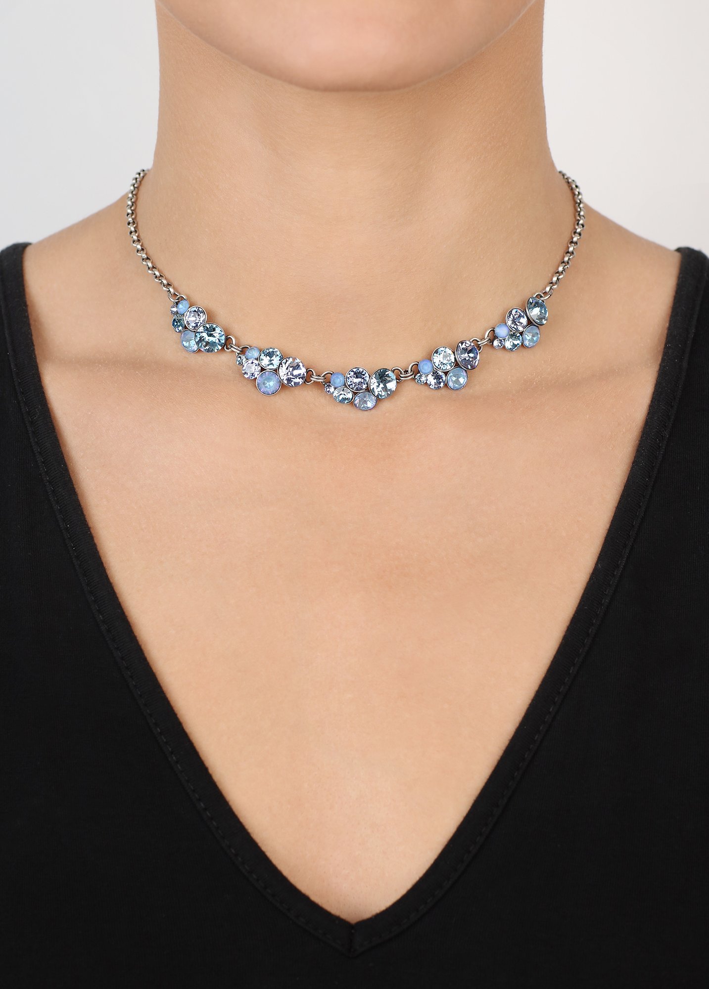 image pour Collier Petit Glamour Bleu  