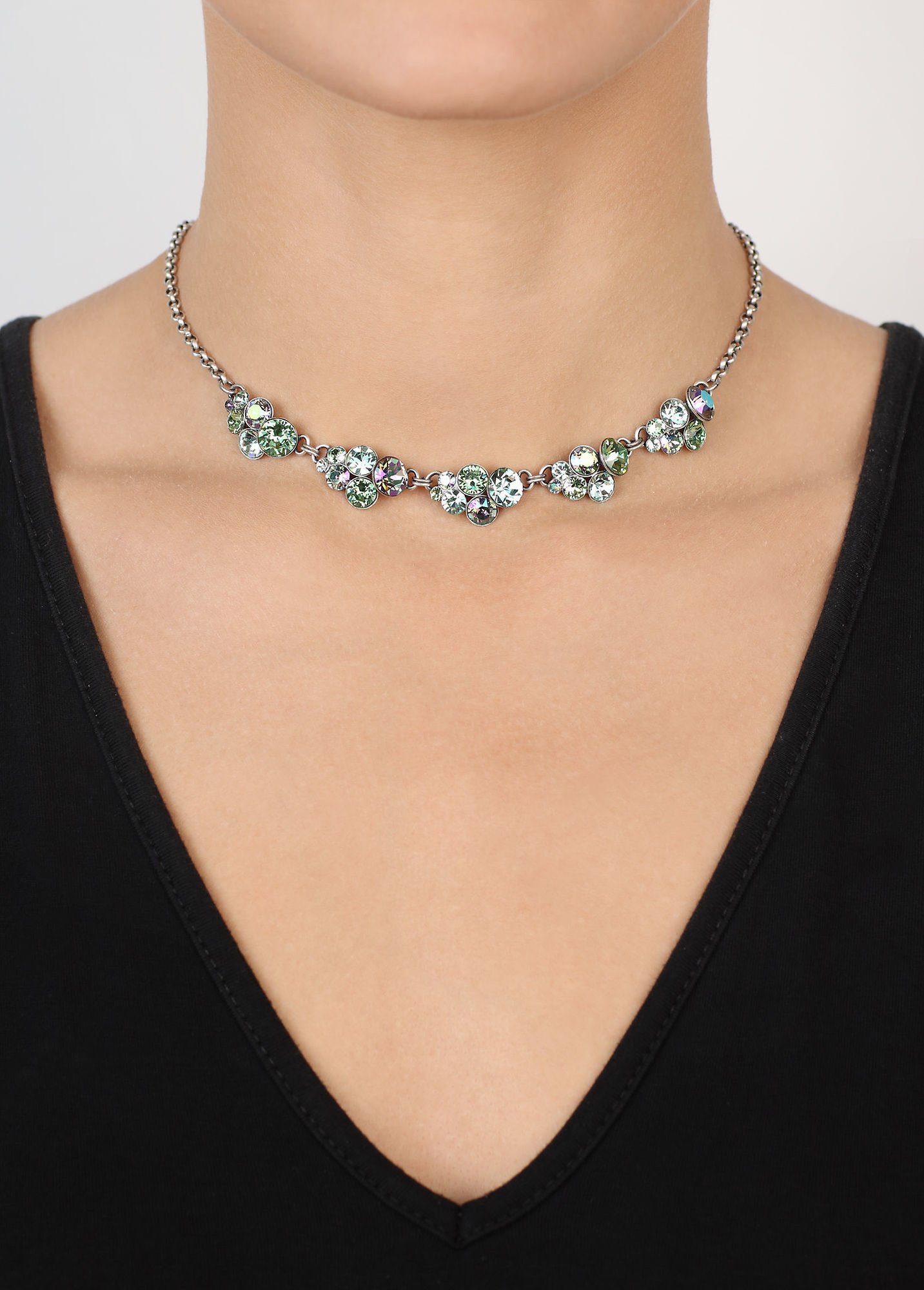 image pour Collier Petit Glamour Vert  