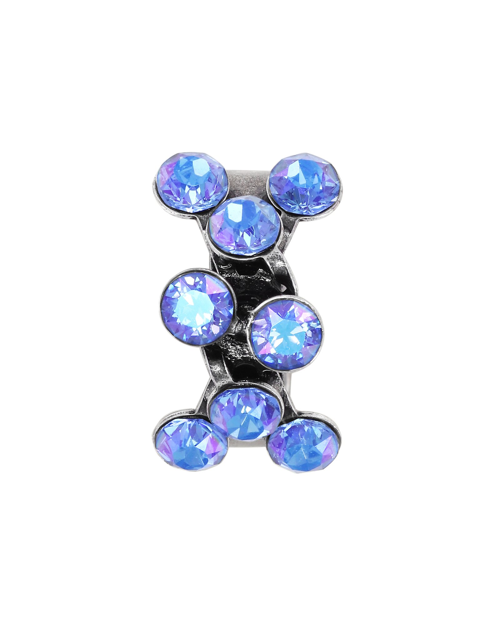 Bild für Ear cuff Magic Fireball Blau / Lila  Classic Size (21mm Ø)