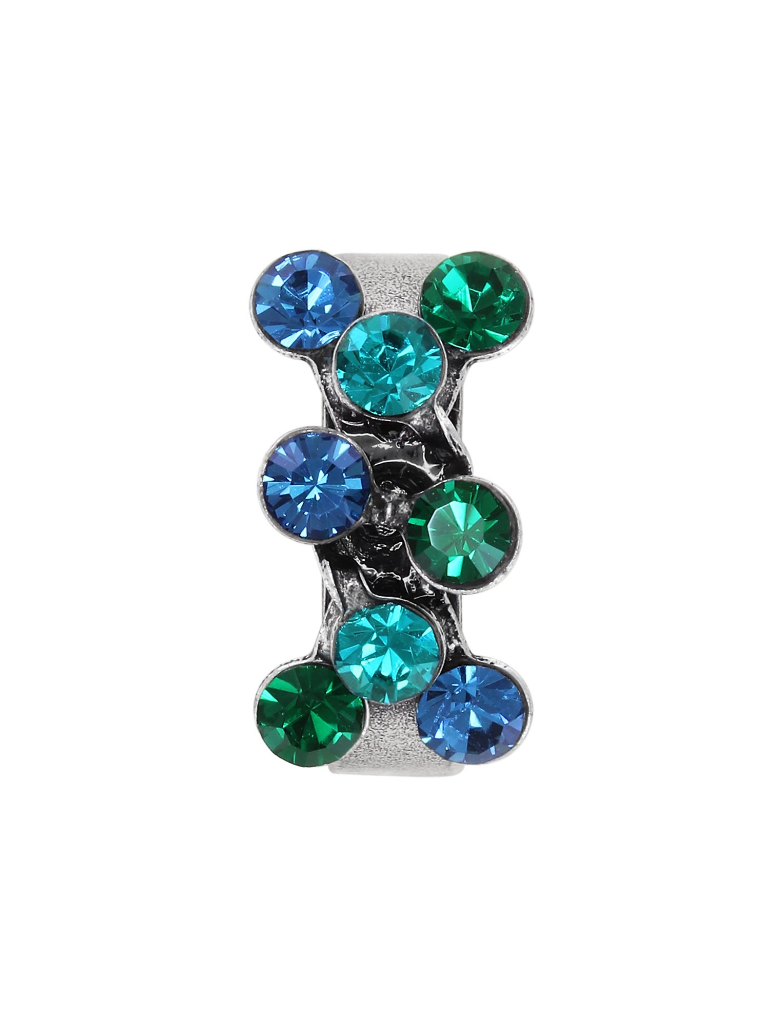 Bild für Ear cuff Magic Fireball Blau / Grün  mini