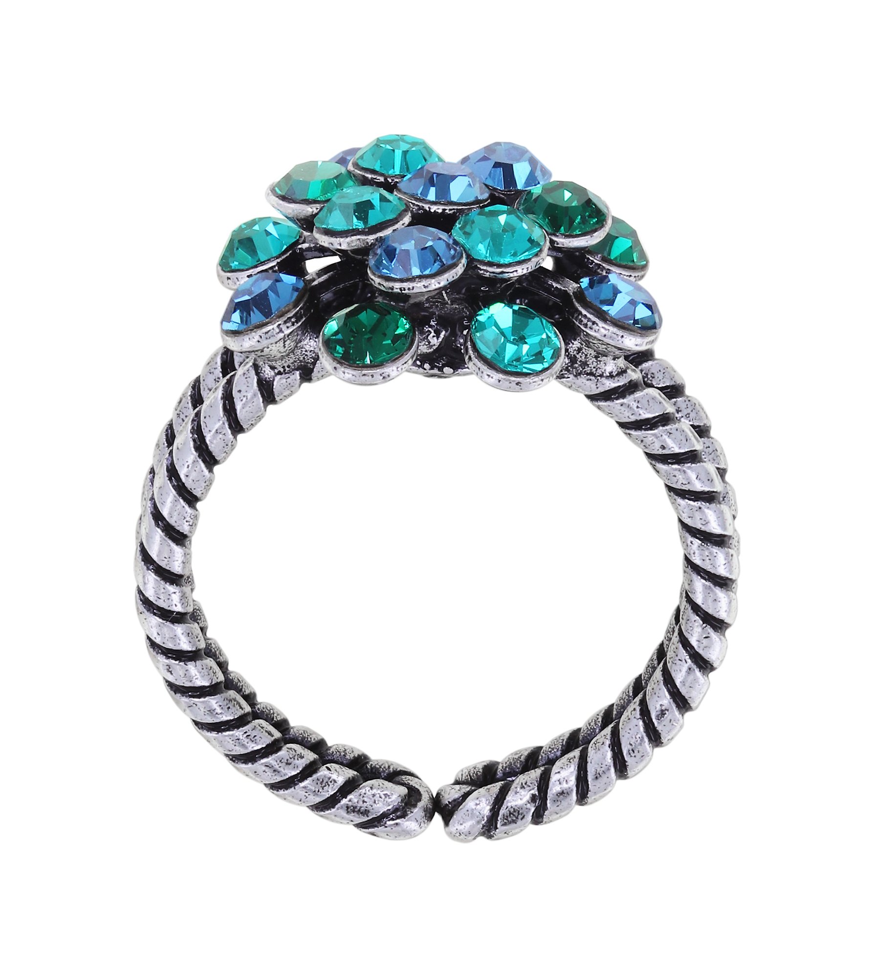 Bild für Ring Magic Fireball Blau / Grün  mini