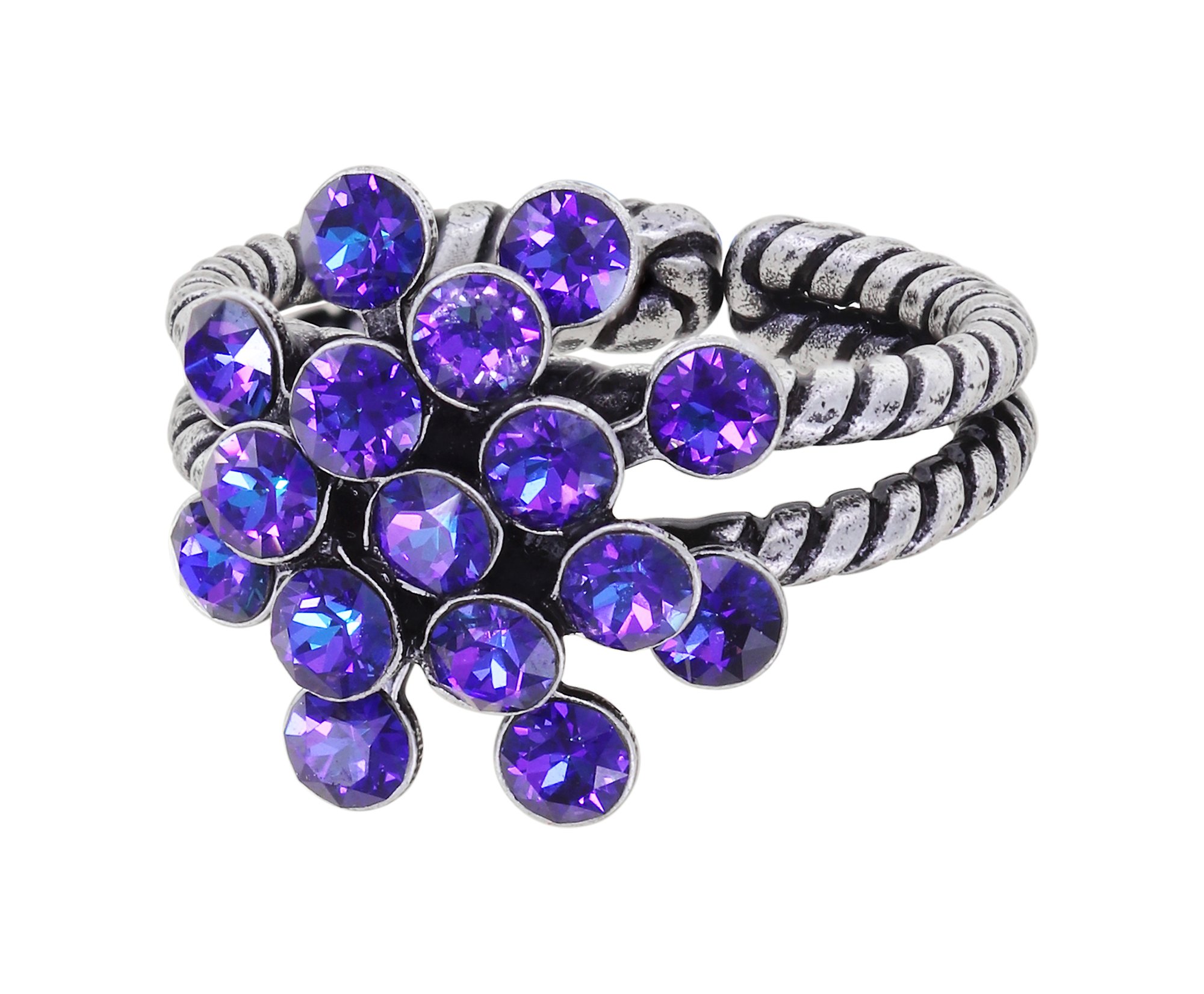 image pour Anneau Magic Fireball Bleu Foncé  mini