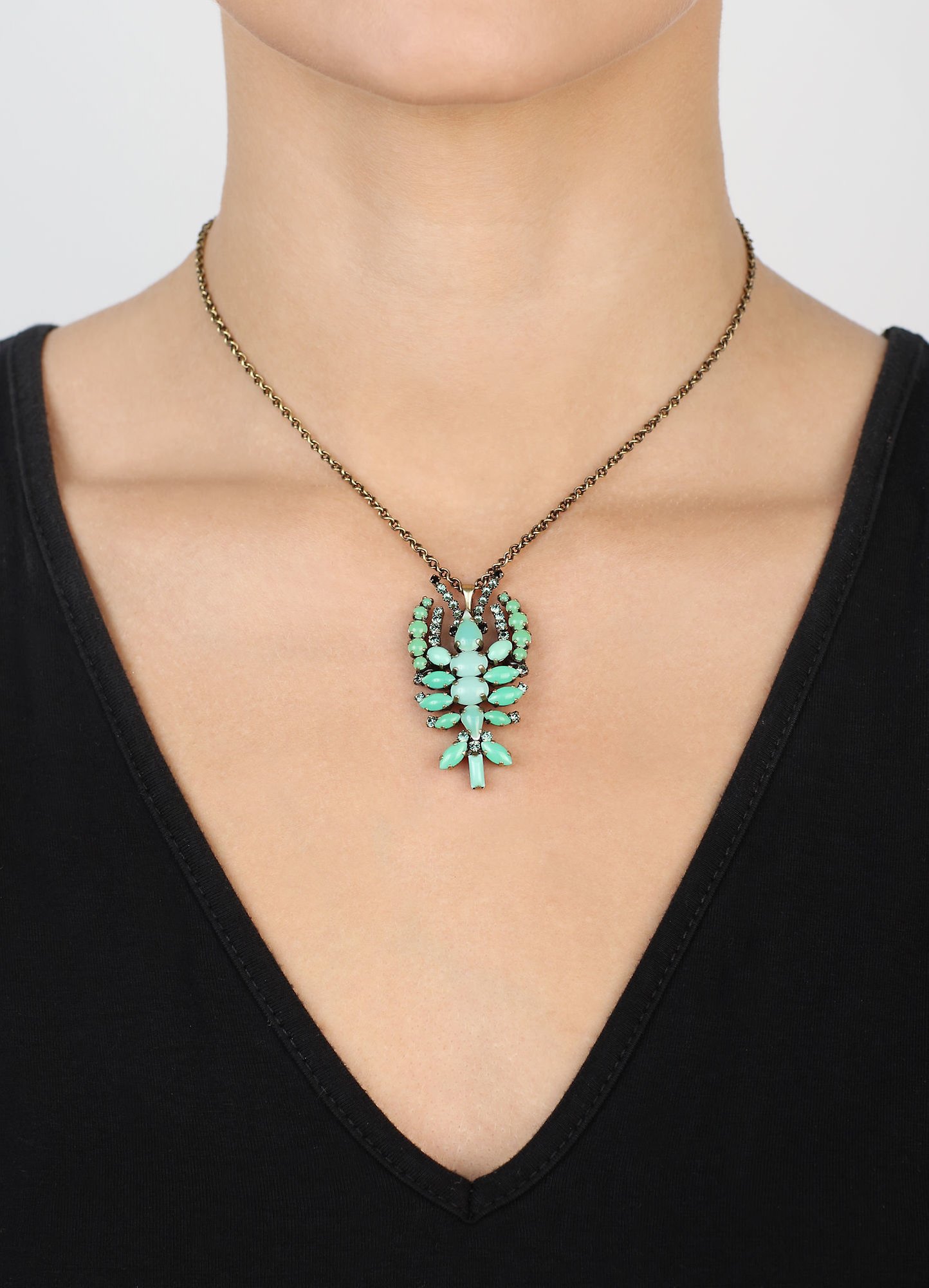 image pour Collier pendant Beach to Bar Vert  