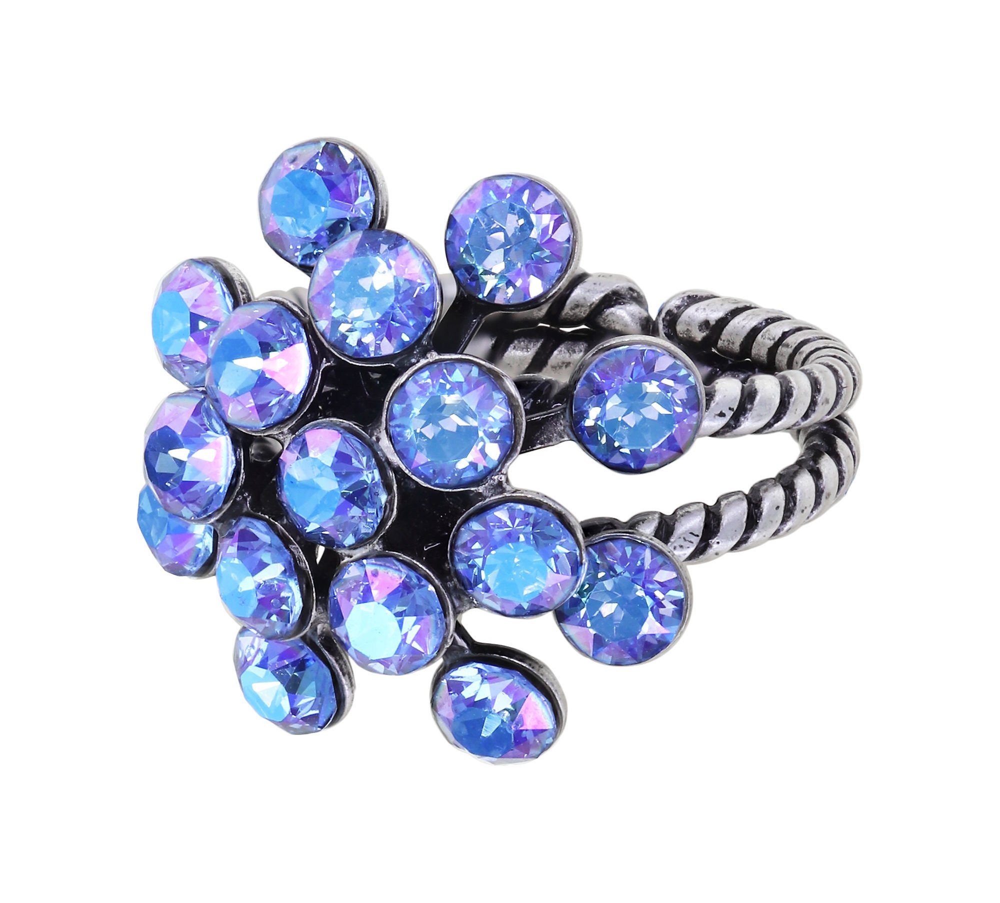 Bild für Ring Magic Fireball Blau / Lila  Classic Size (21mm Ø)