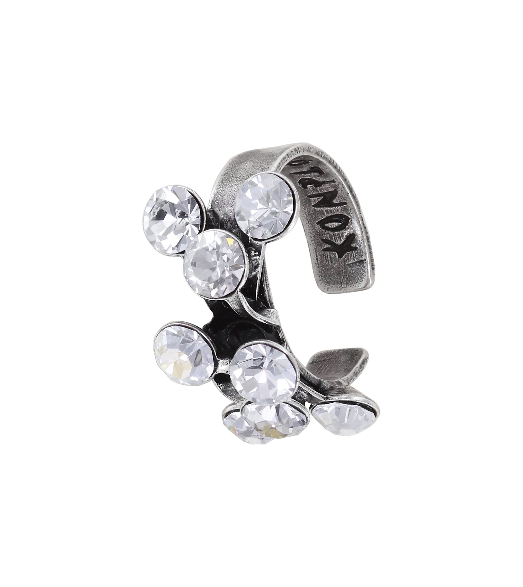 Bild für Ear cuff Magic Fireball weiß  Classic Size (21mm Ø)