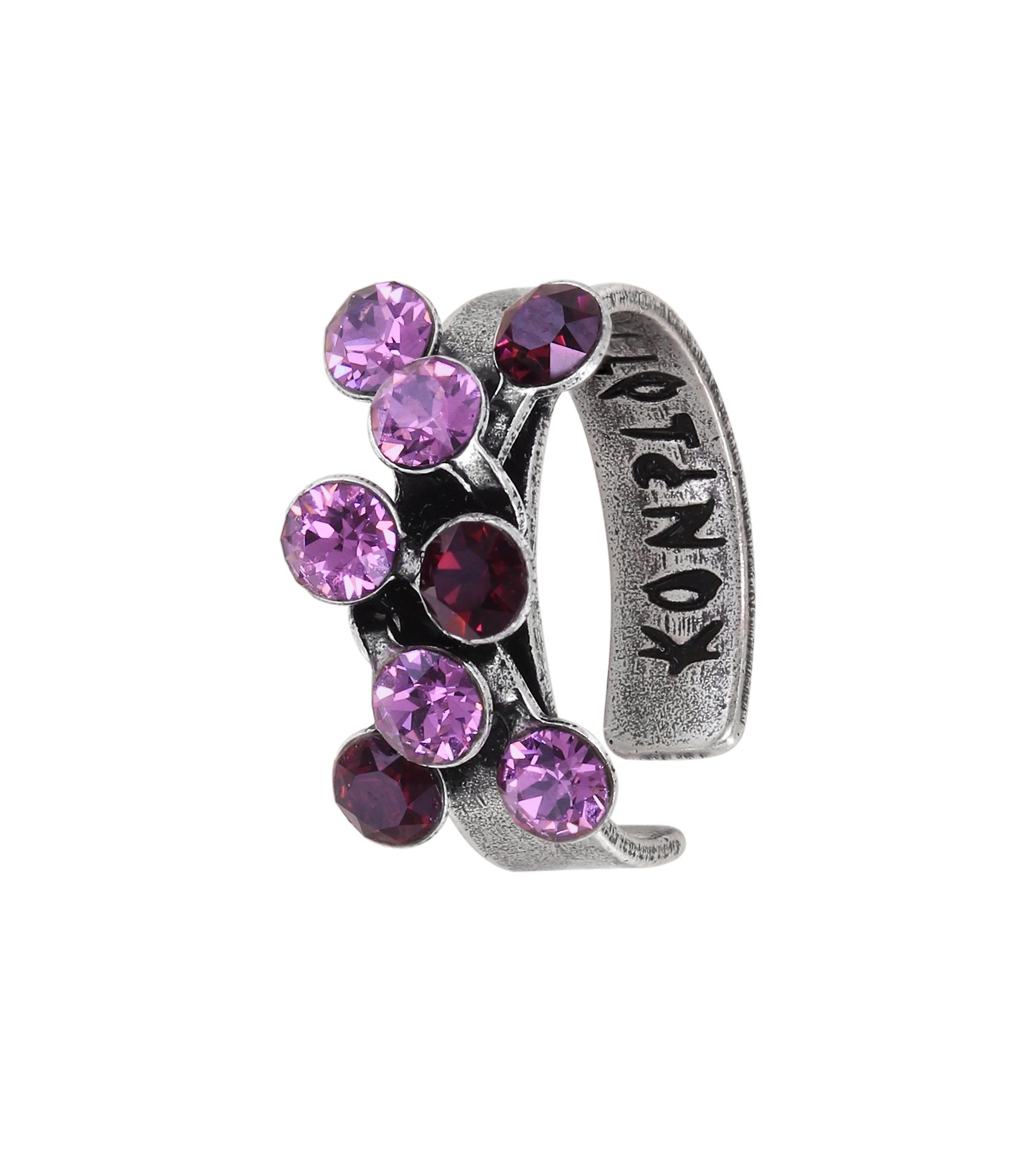 image for Ear Cuff Magic Fireball Dark Lila  mini