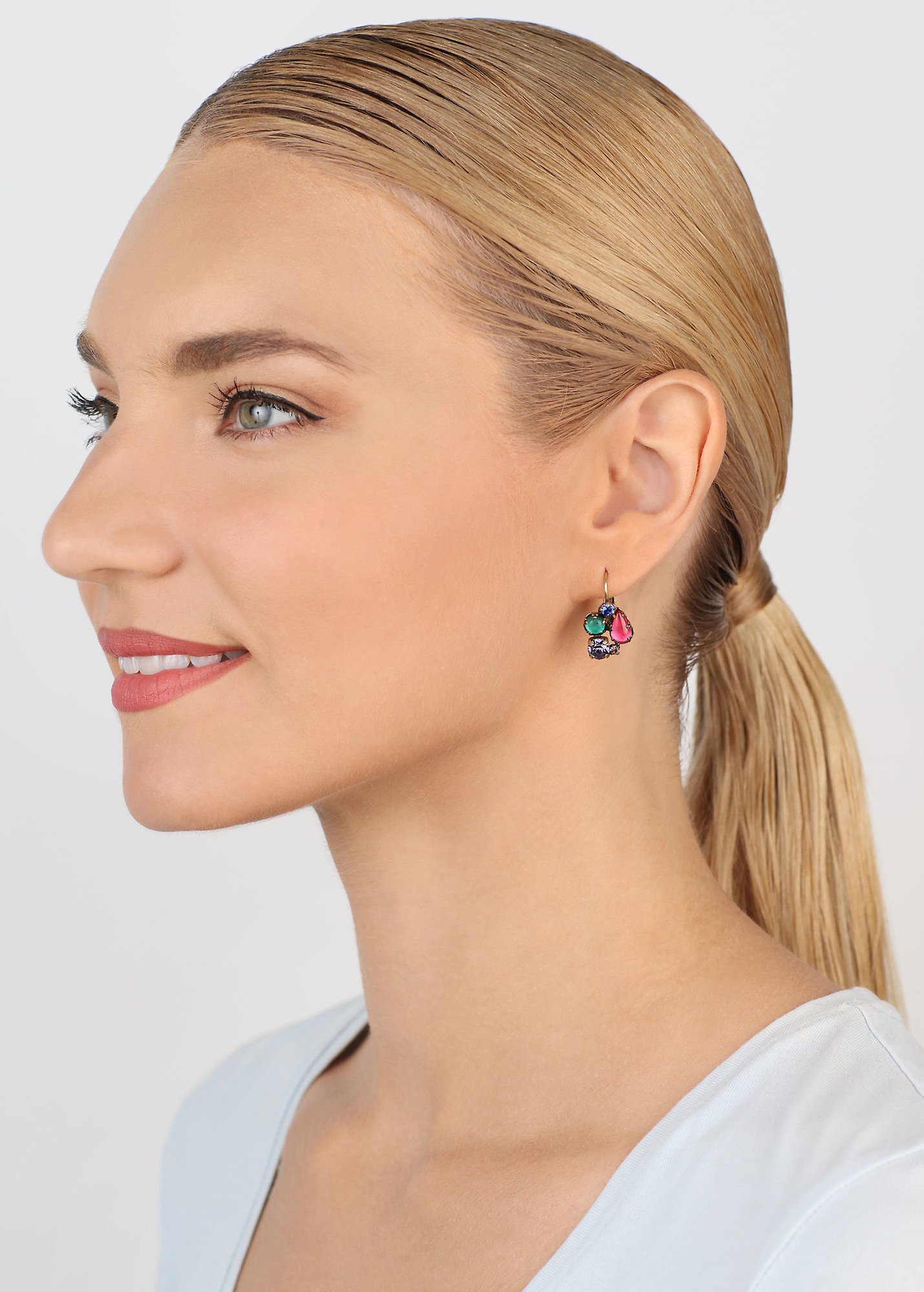 image for Earring Eurowire Jelly Star Multi  