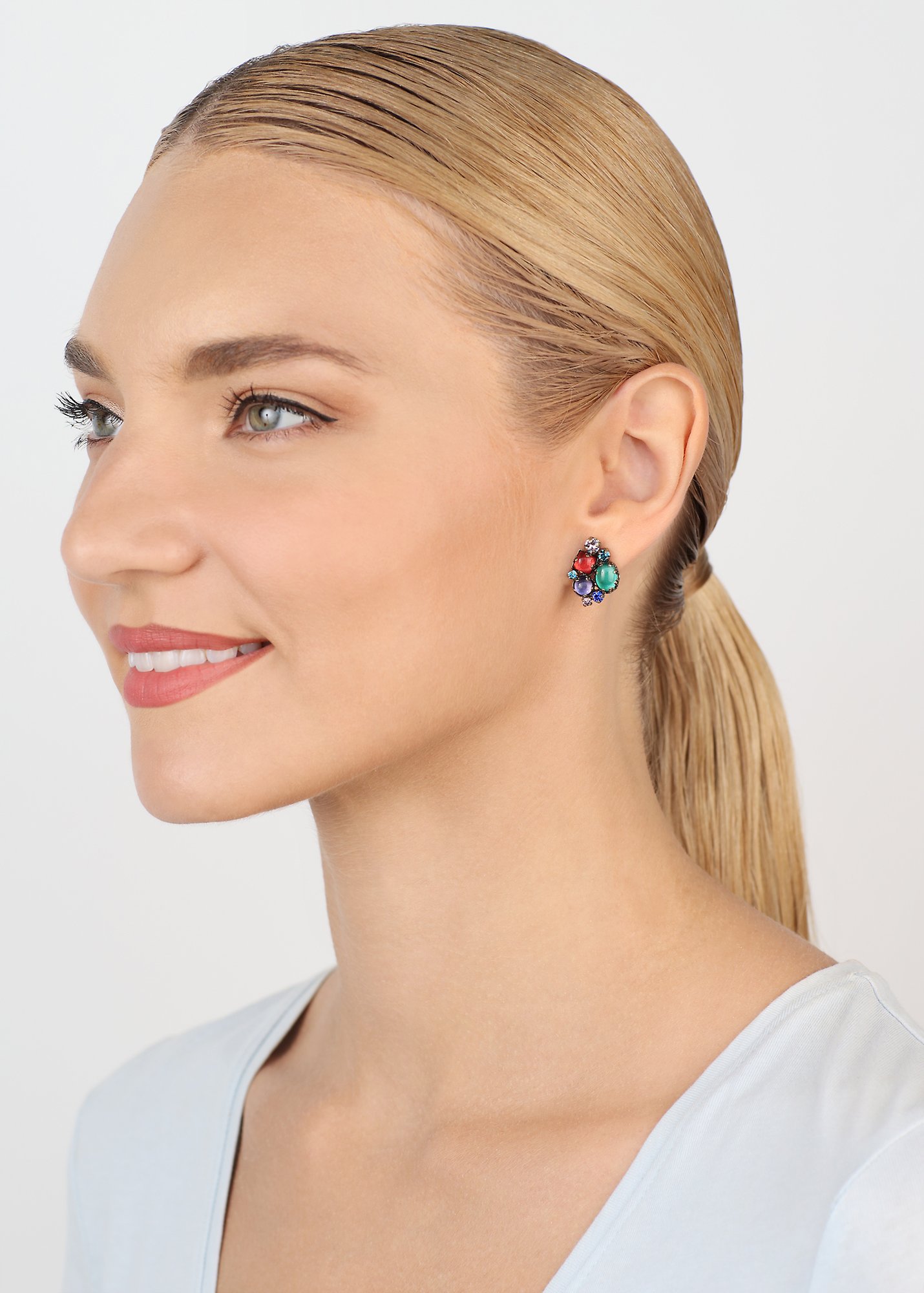 Kép Earring stud Jelly Star Multi  