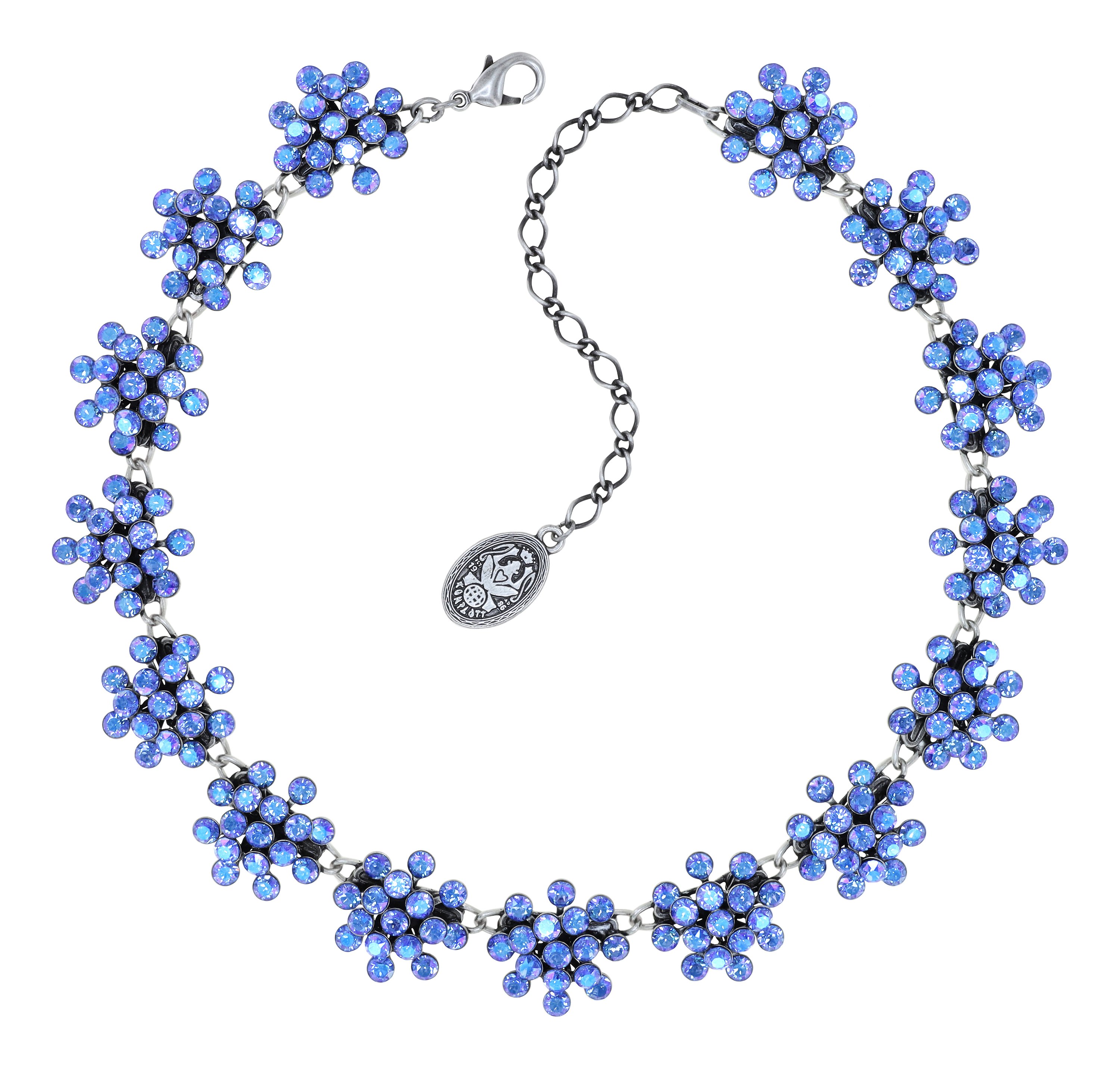 Bild für Halskette Collier Magic Fireball Blau / Lila  Classic Size (21mm Ø)