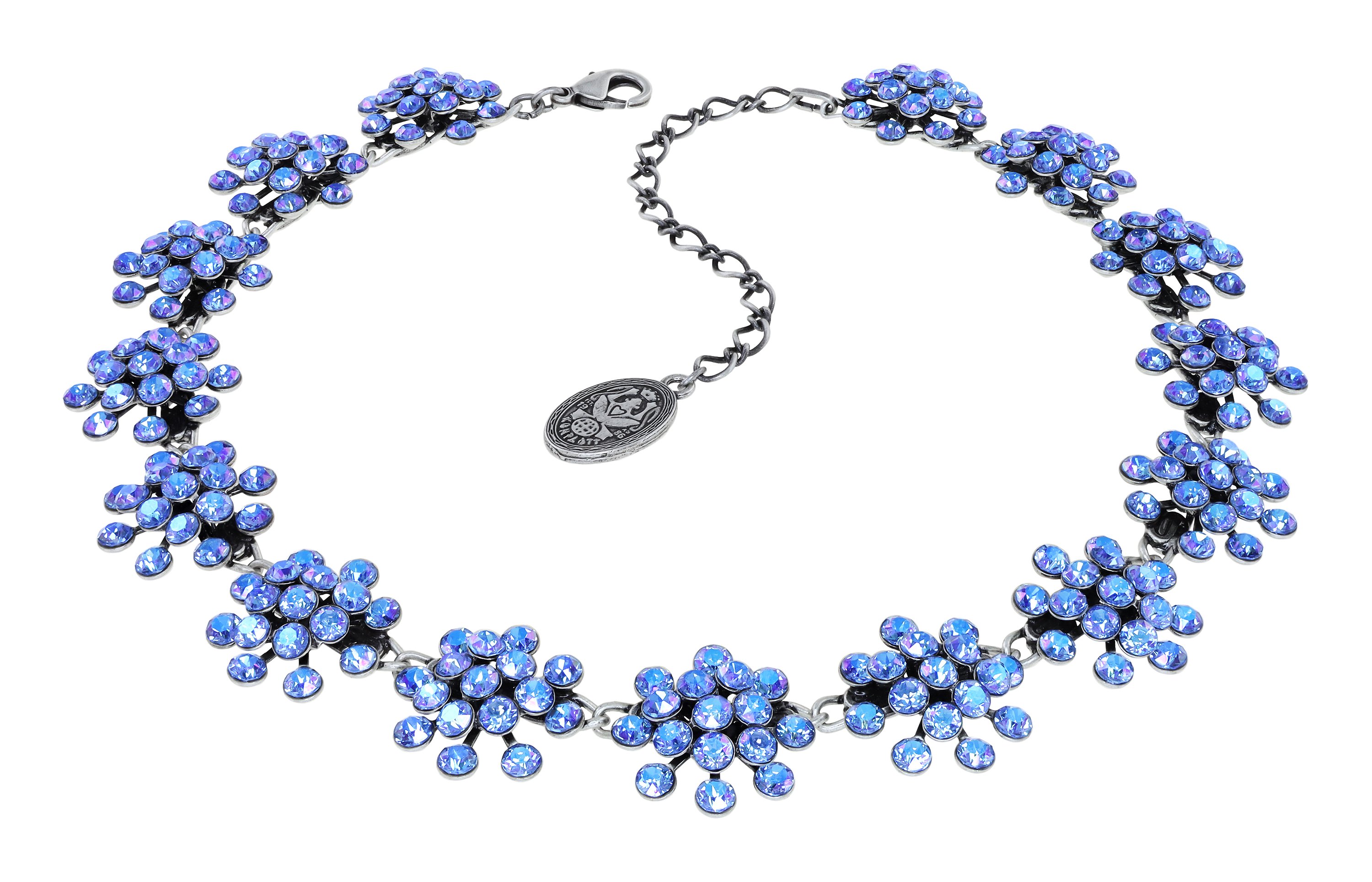 Bild für Halskette Collier Magic Fireball Blau / Lila  Classic Size (21mm Ø)