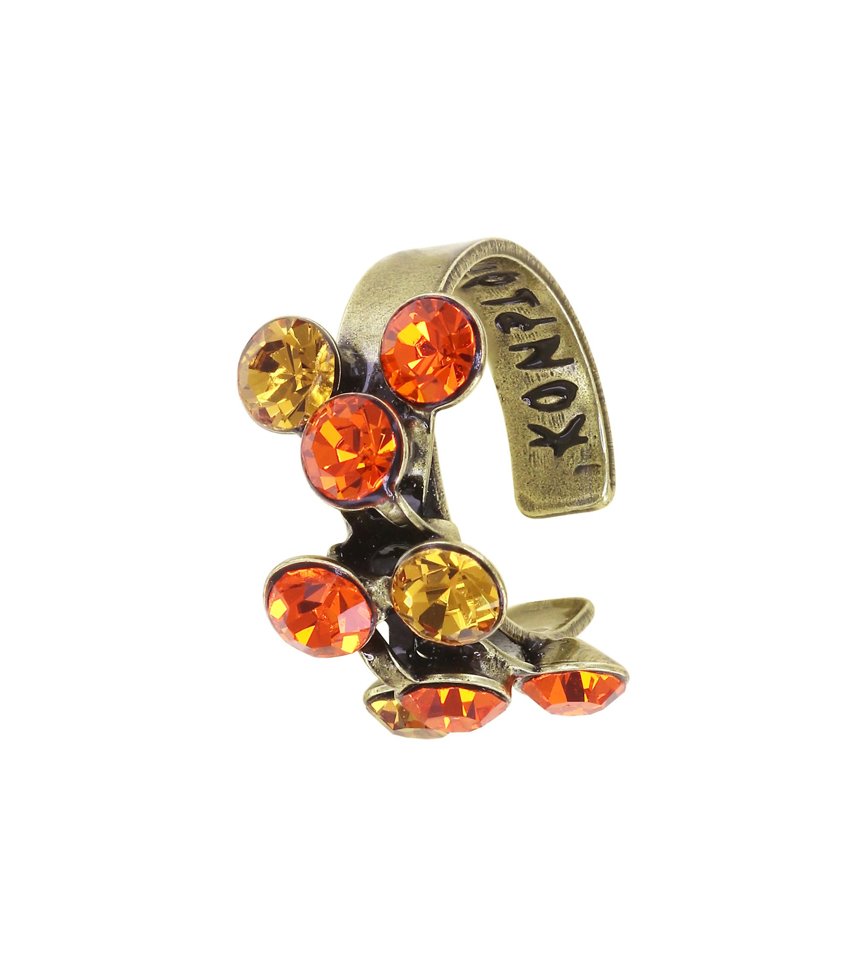 Bild für Ohrklemme Magic Fireball Orange / Gelb  Classic Size (21mm Ø)