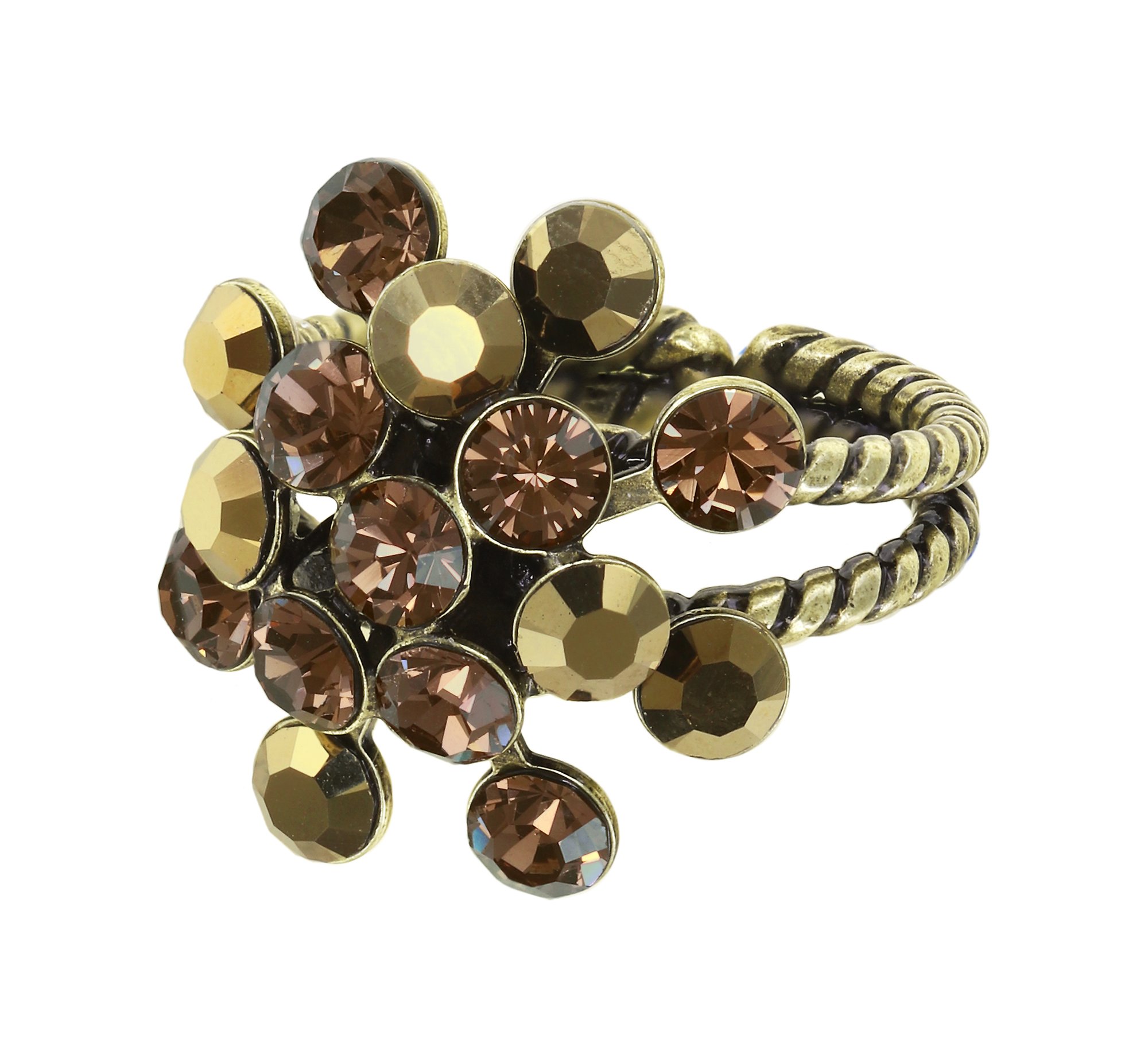 image pour Anneau Magic Fireball Marron  Classic Size (21mm Ø)