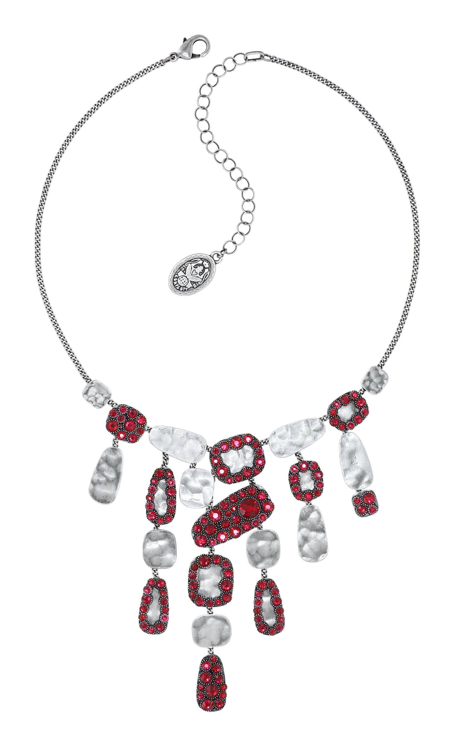 image pour Collier-Y Business Glam Rouge / Coralline scarlet 