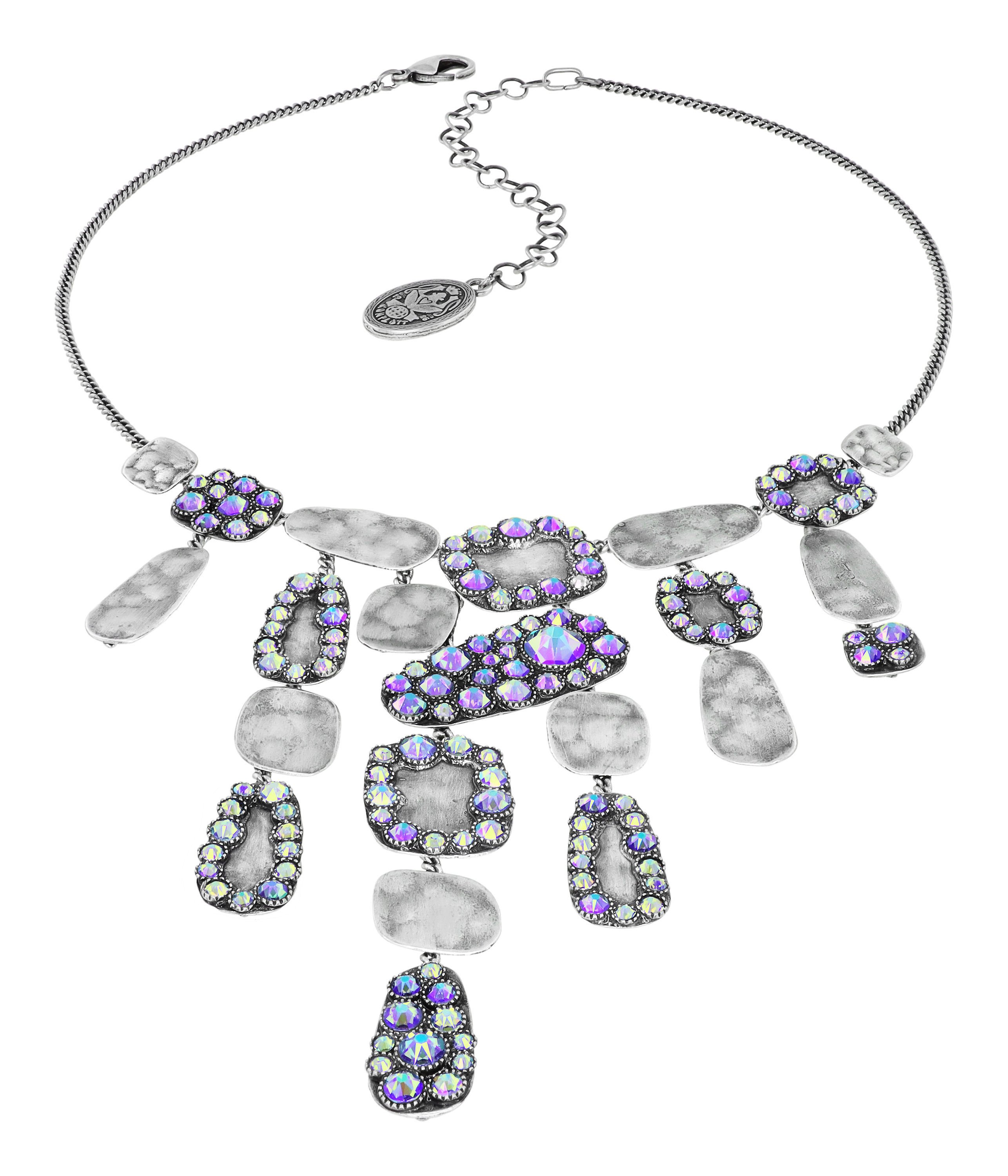 image pour Collier-Y Business Glam Lila crystal paradise shine 