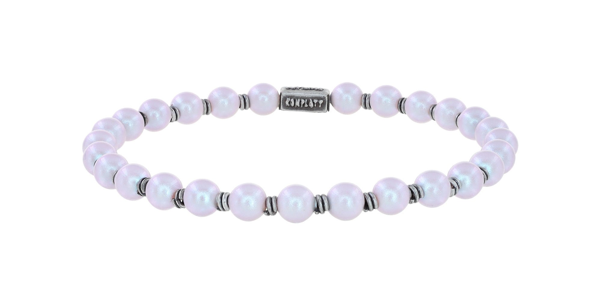 Bild für Armband elastisch Amelia Hellrosa  5mm