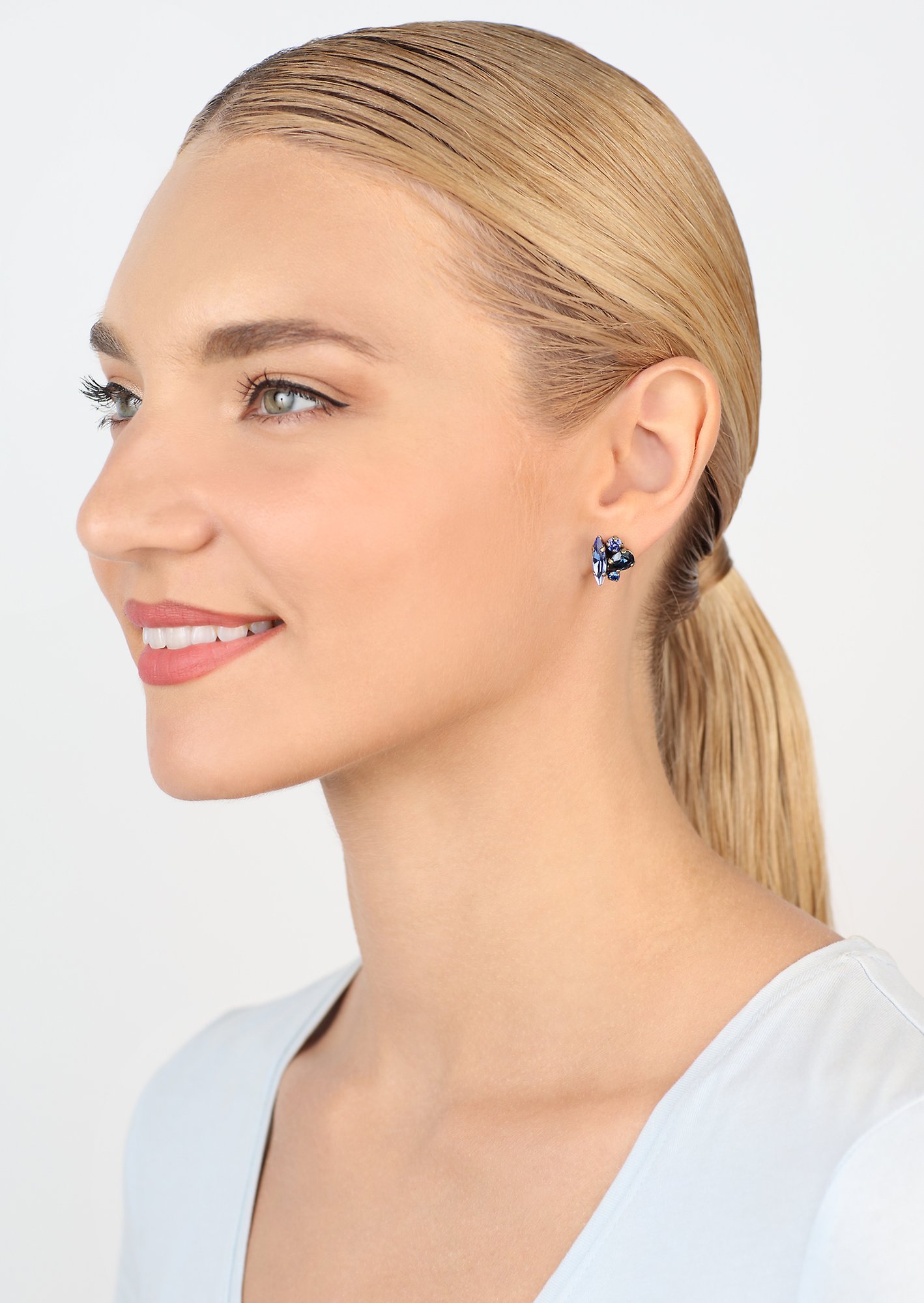image pour Clou d'oreille Daily Desire Bleu  