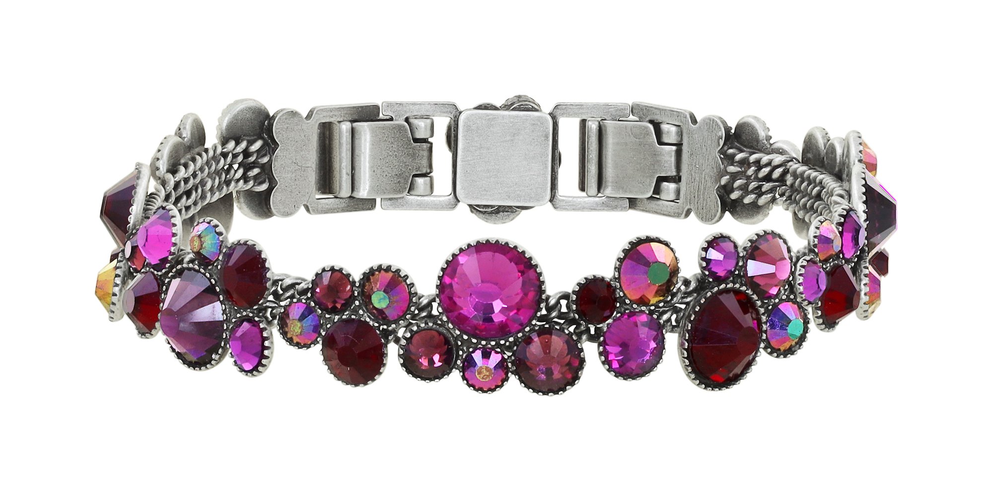 image pour Bracelet Water Cascade Rouge / Rose Foncé  