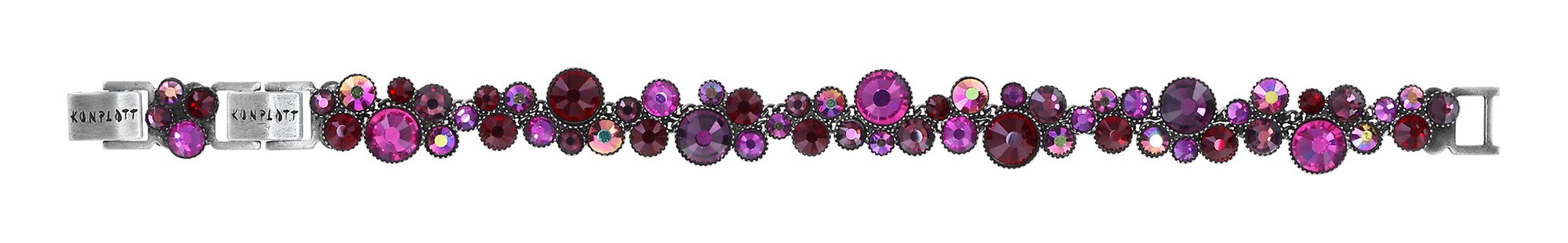 image for Bracelet Water Cascade Red / Dark Rose  