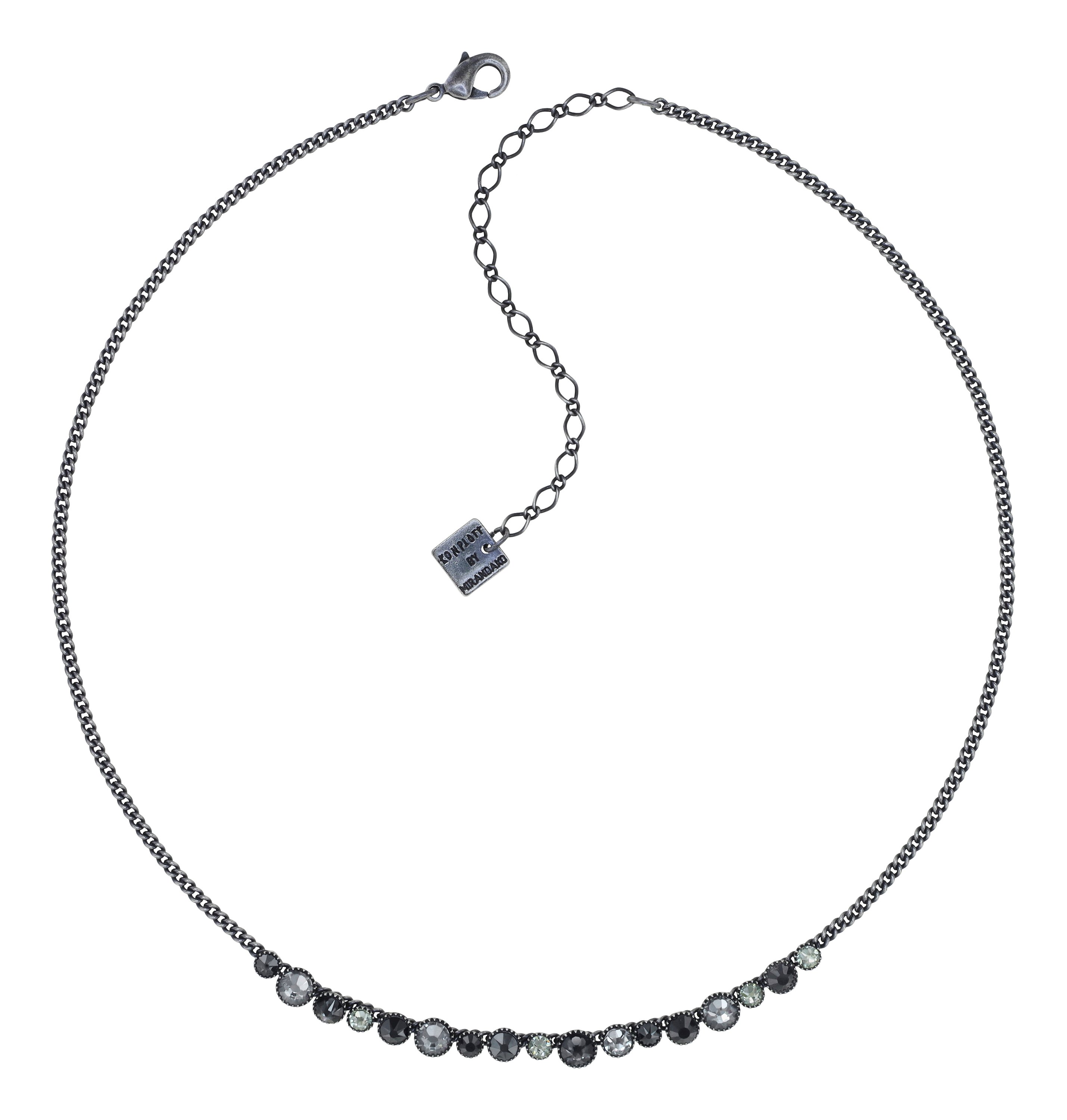 image for Necklace Water Cascade Black  