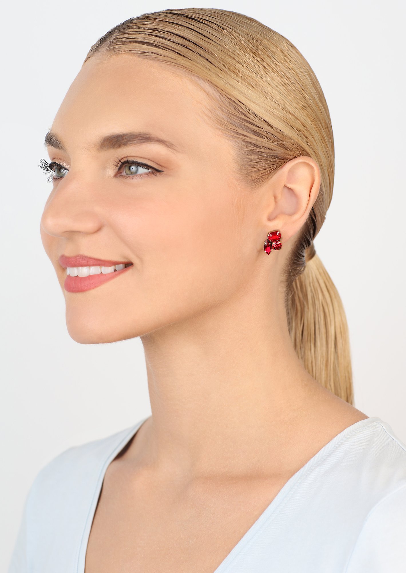 Bild für Ohrstecker Daily Desire Rot  