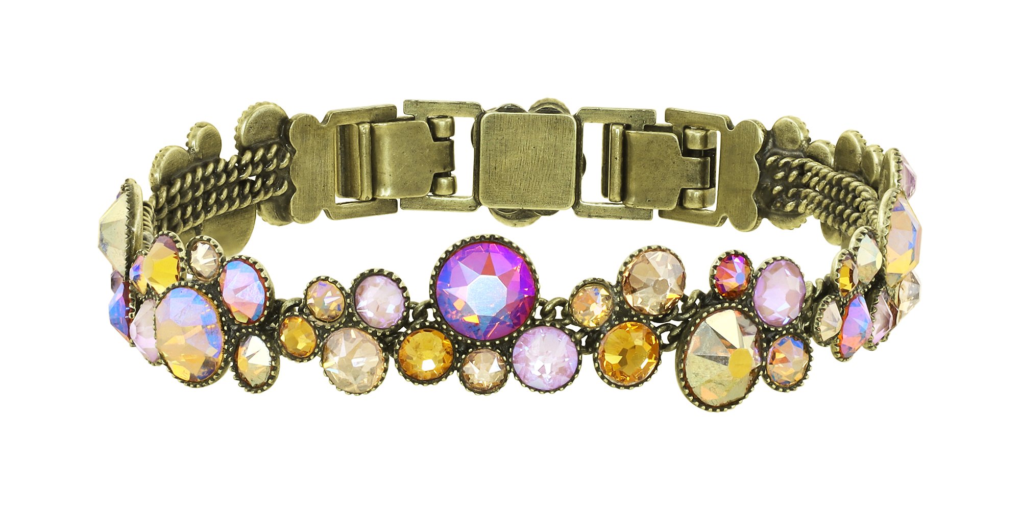 image for Bracelet Water Cascade Brown / Yellow  