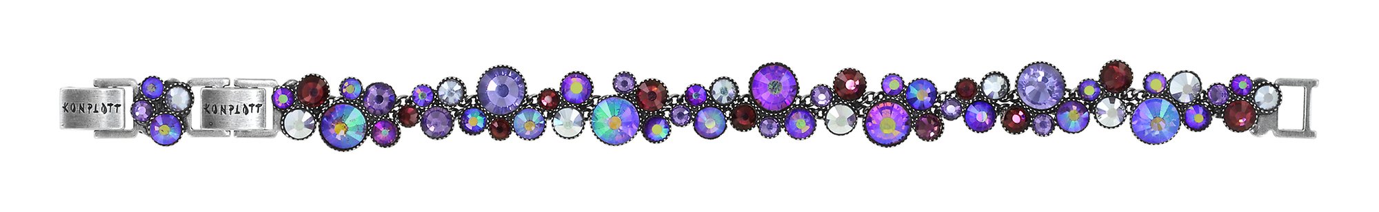 Bild für Armband Water Cascade Rot / Lila  