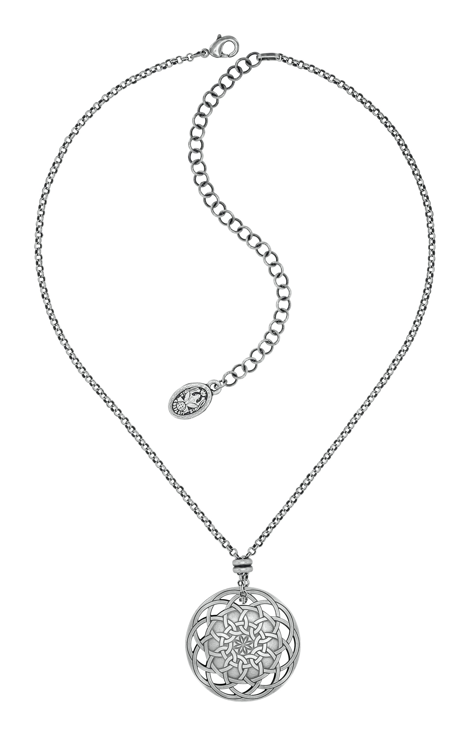 image for Necklace pendant Shades of Light Silver  