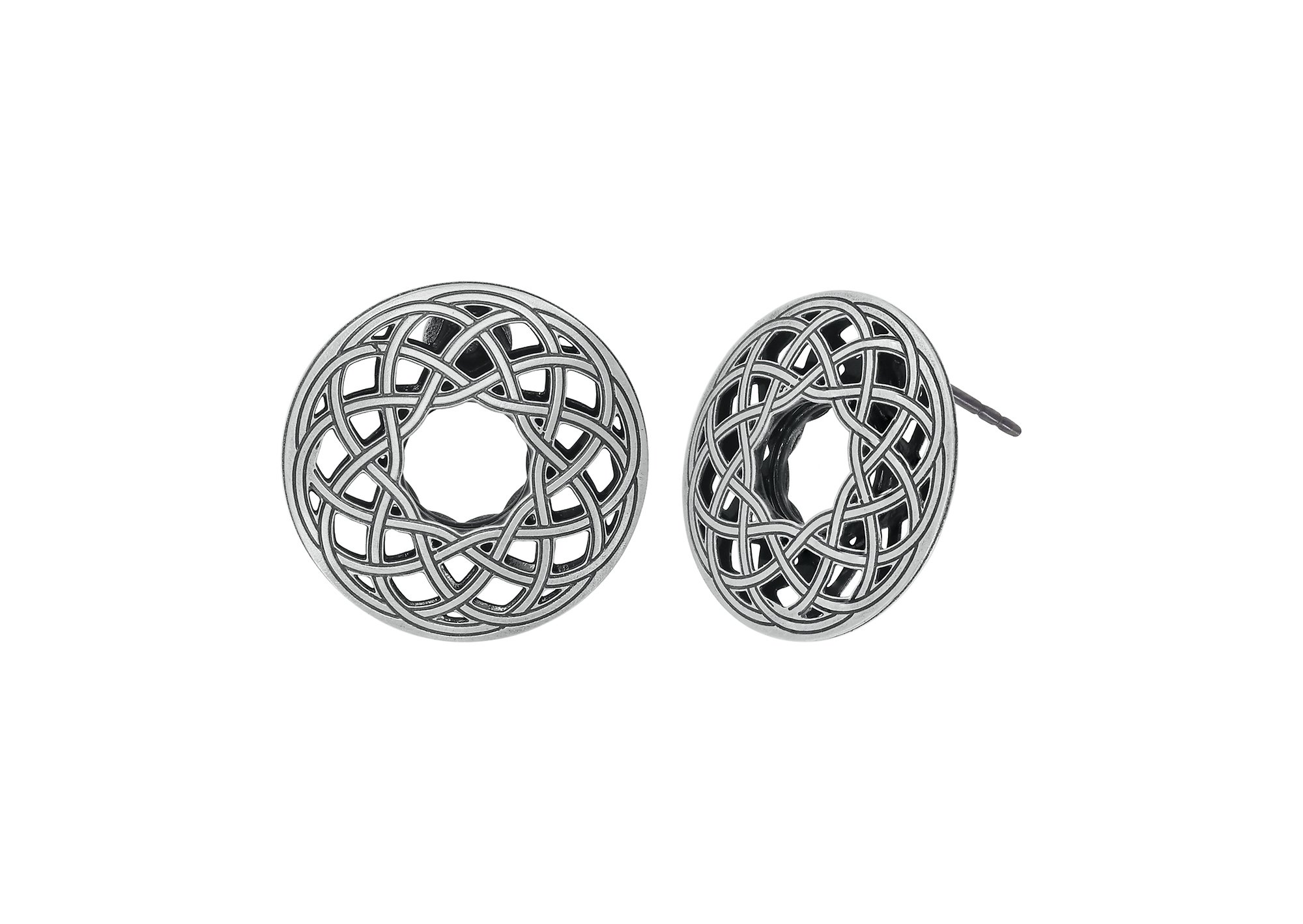 image pour Clou d'oreille Shades of Light Argent  