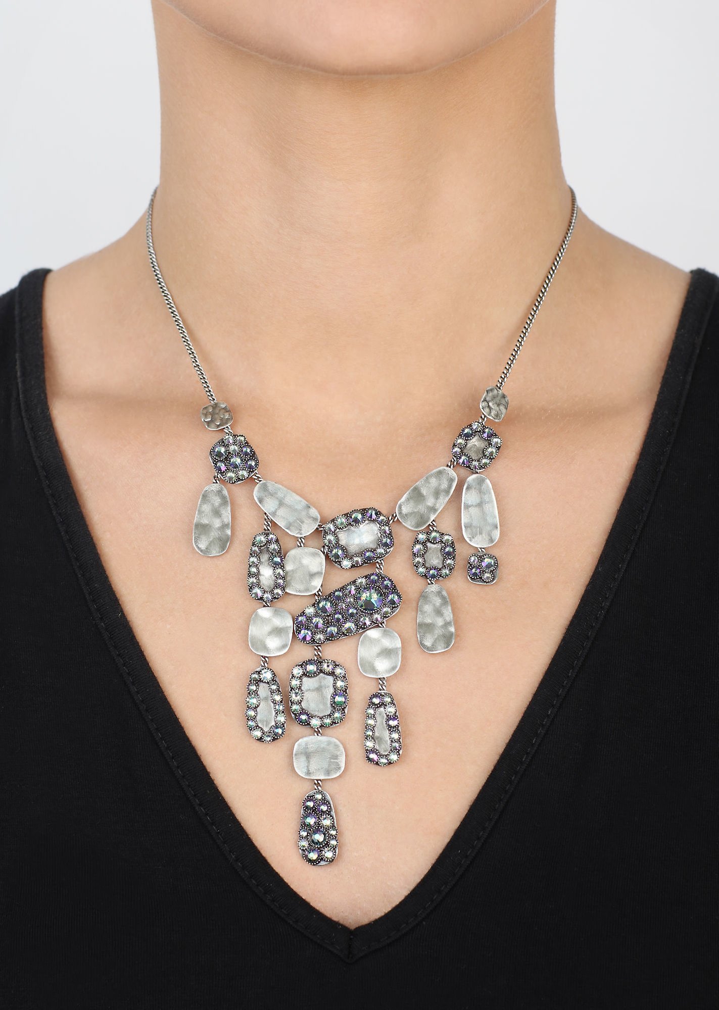 Bild für Halskette Y-Form Business Glam Lila crystal paradise shine 