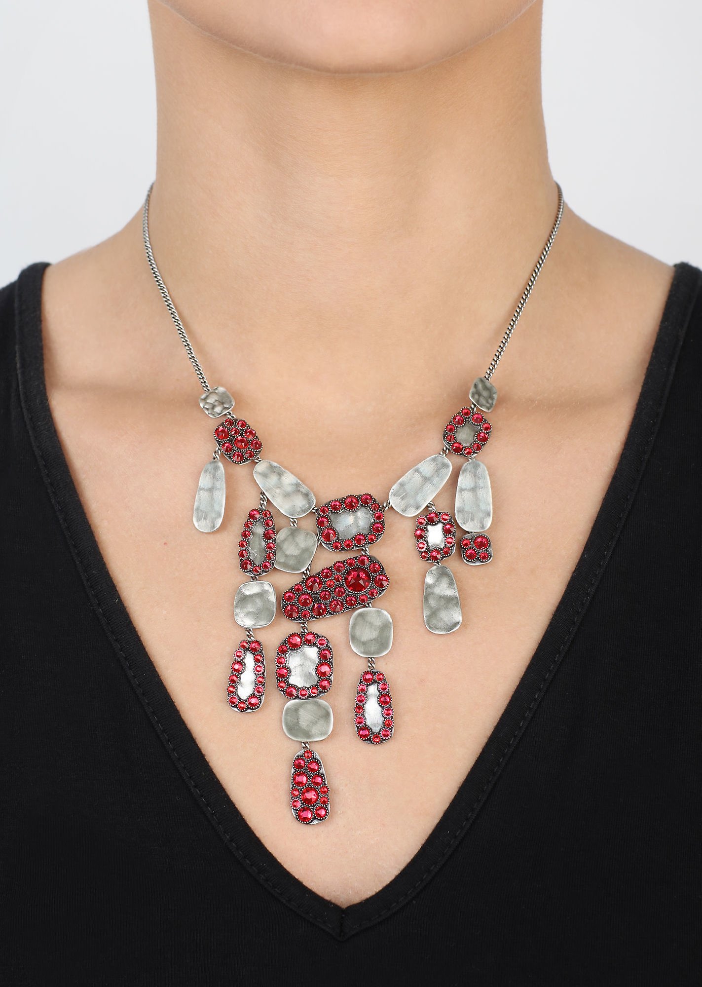 image for Necklace-Y Business Glam Red / Coralline scarlet 