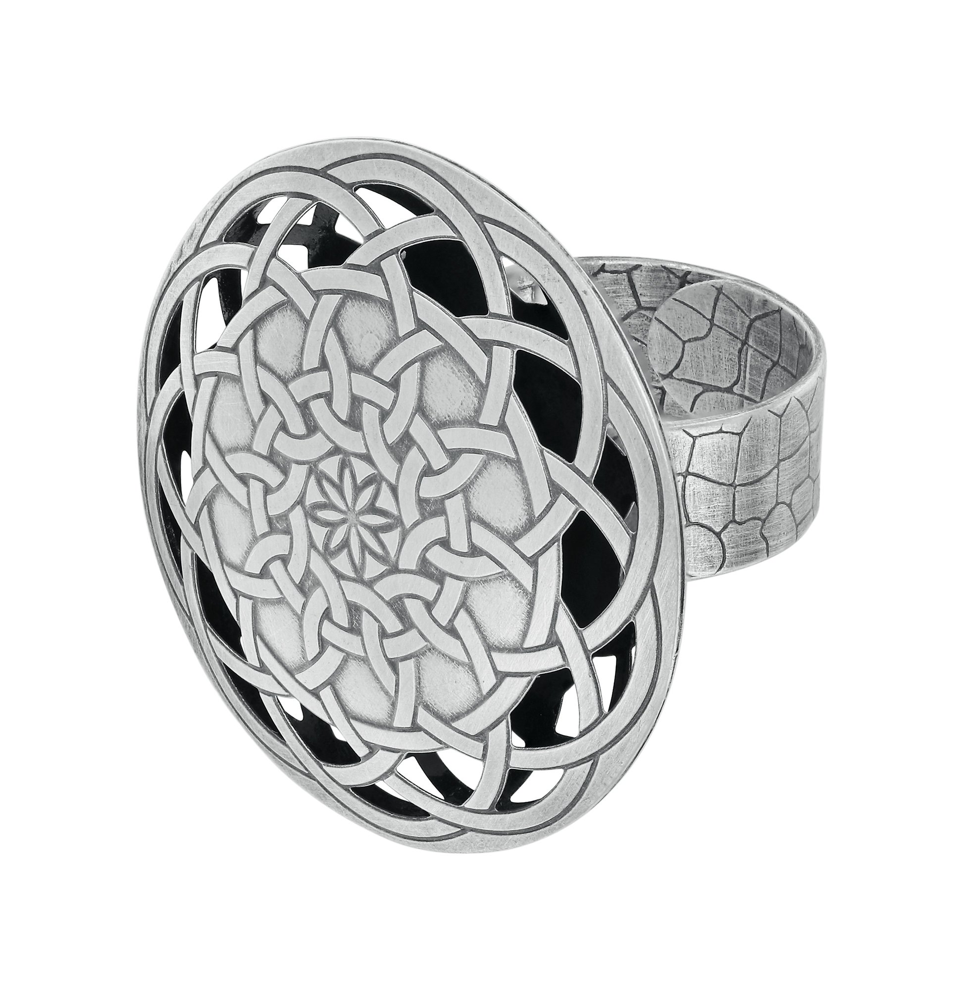 image for Ring Shades of Light Silver  