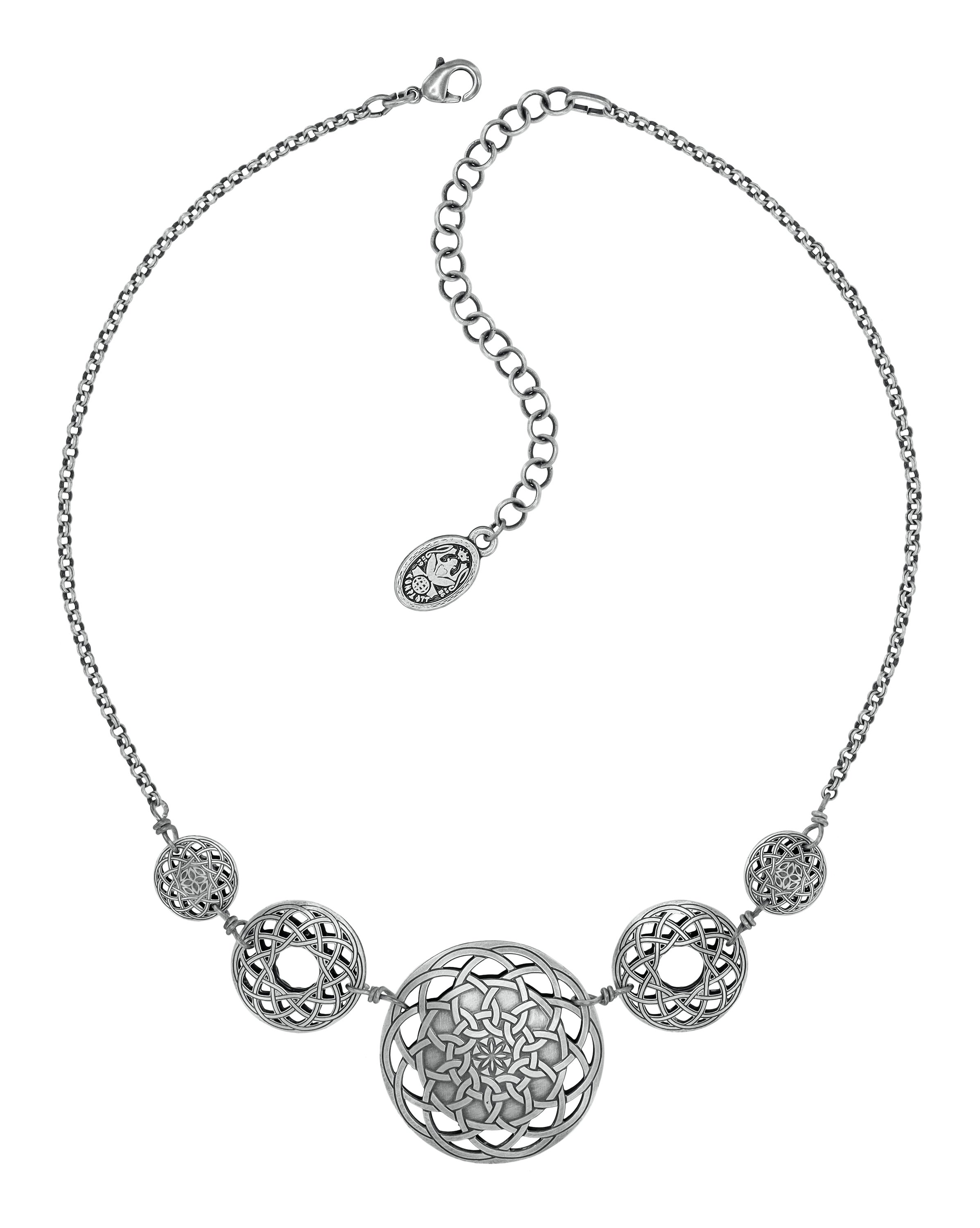 image for Necklace Shades of Light Silver  