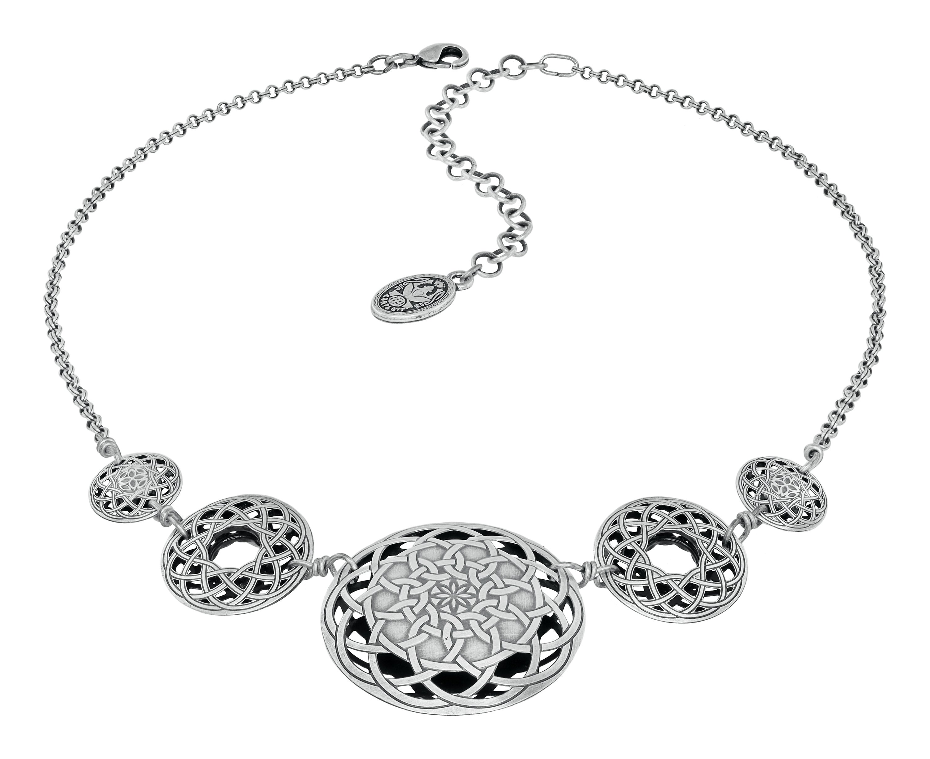 image for Necklace Shades of Light Silver  