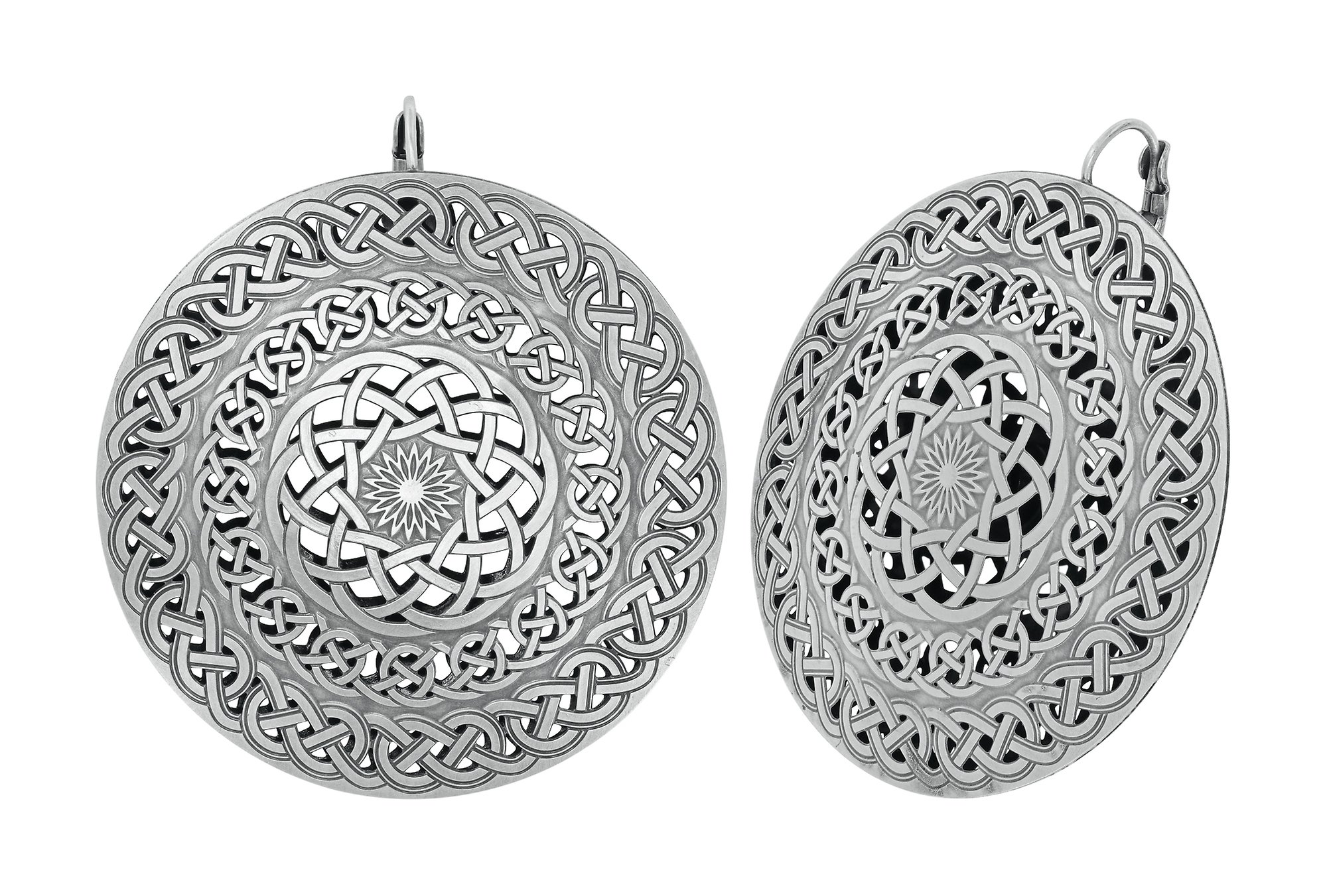 image for Earring Eurowire Shades of Light Silver  