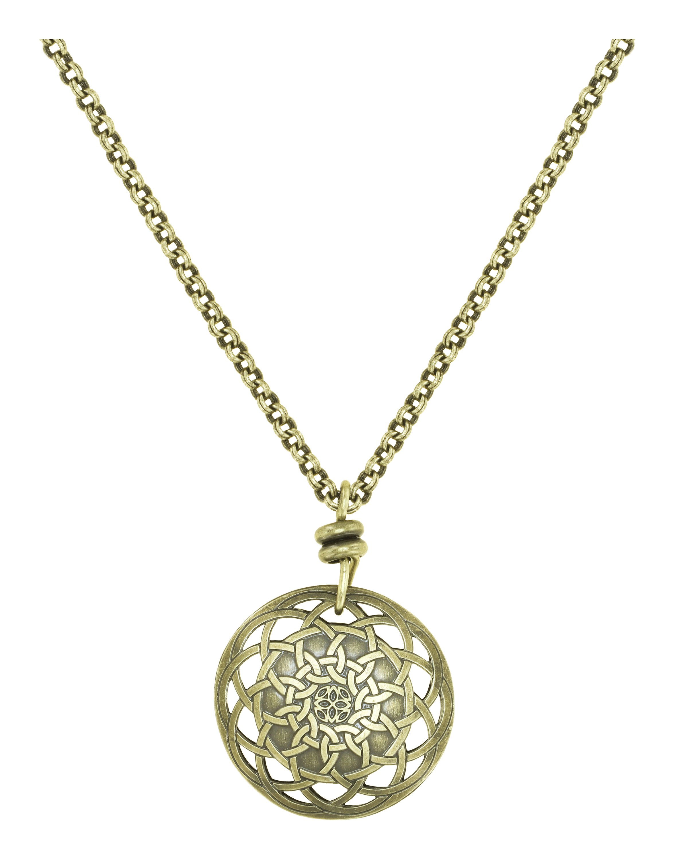 image pour Collier pendant Shades of Light Laiton  