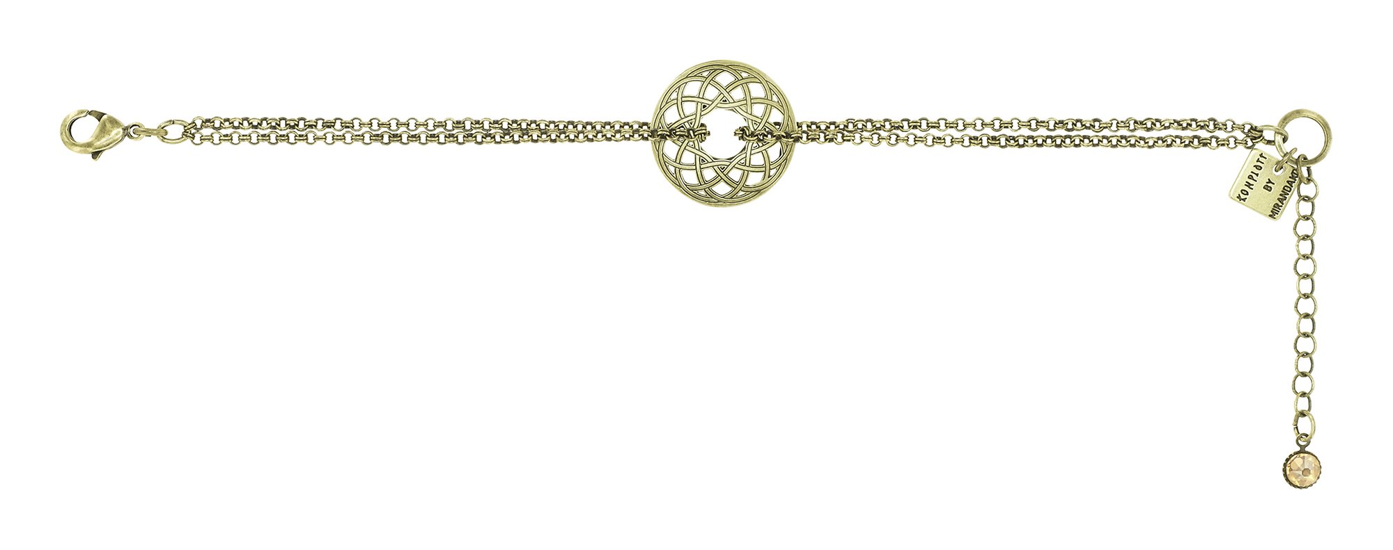 image for Bracelet Shades of Light Brass  