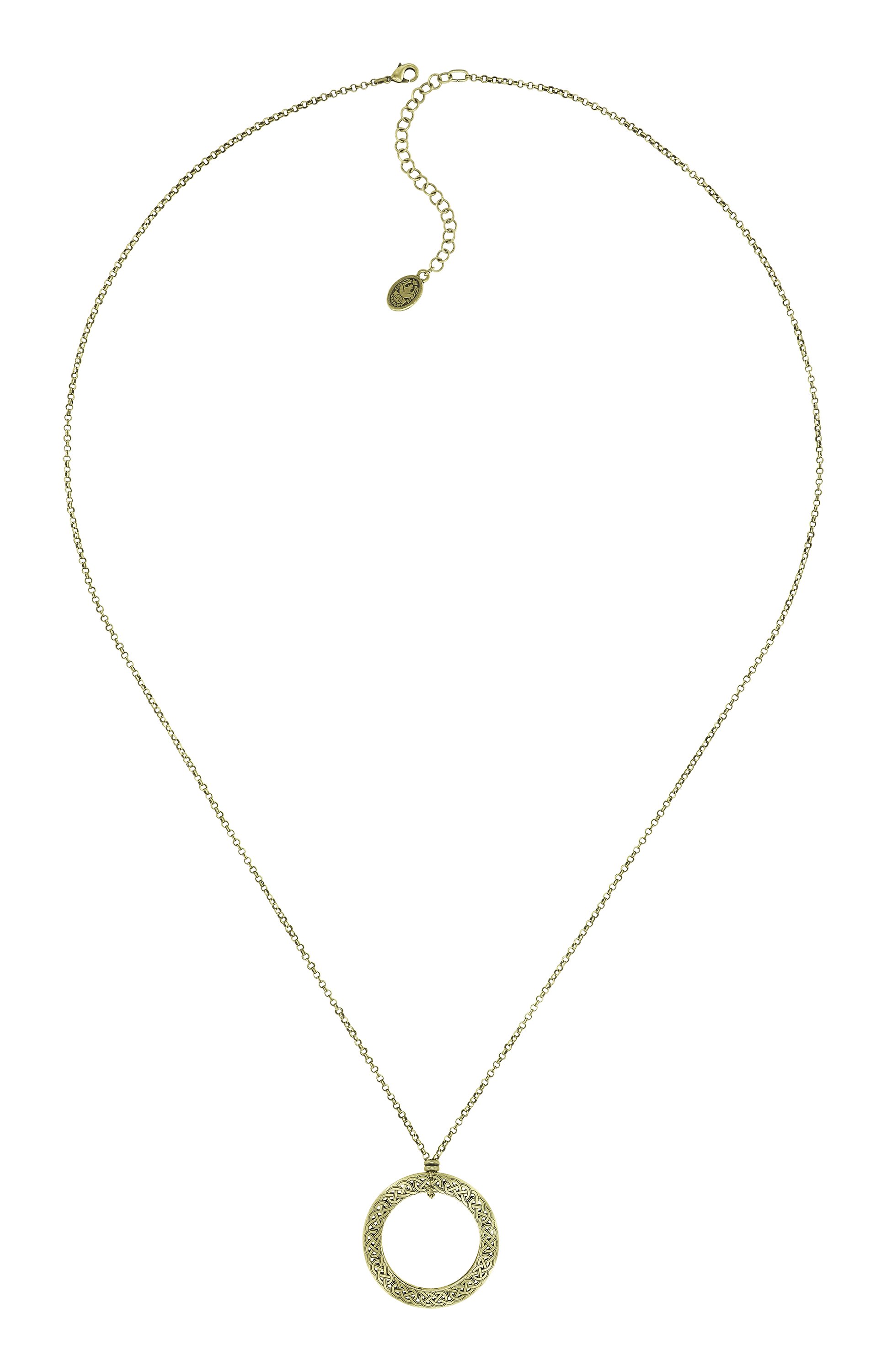 image pour Collier pendant (long) Shades of Light Laiton  