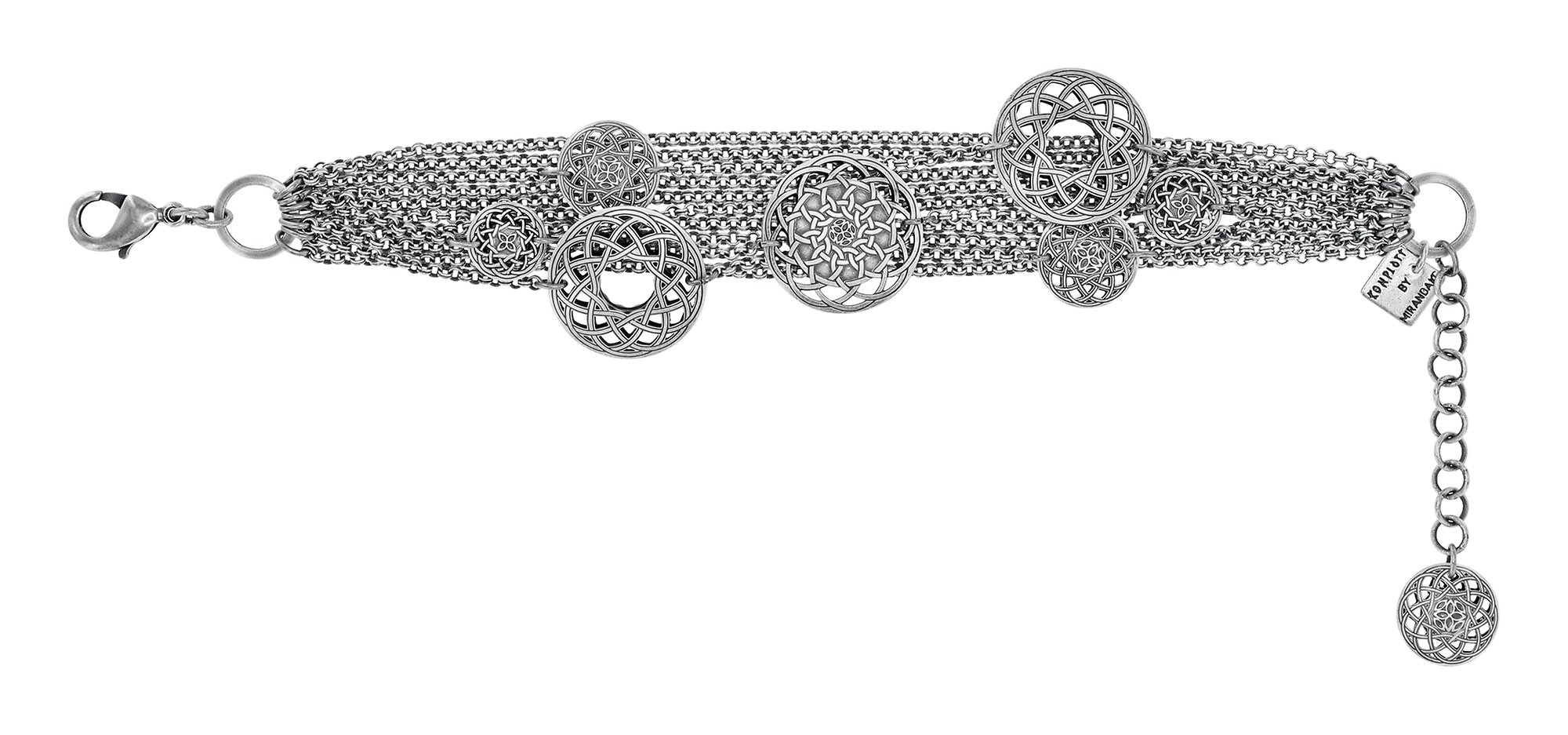 image for Bracelet Shades of Light Silver  