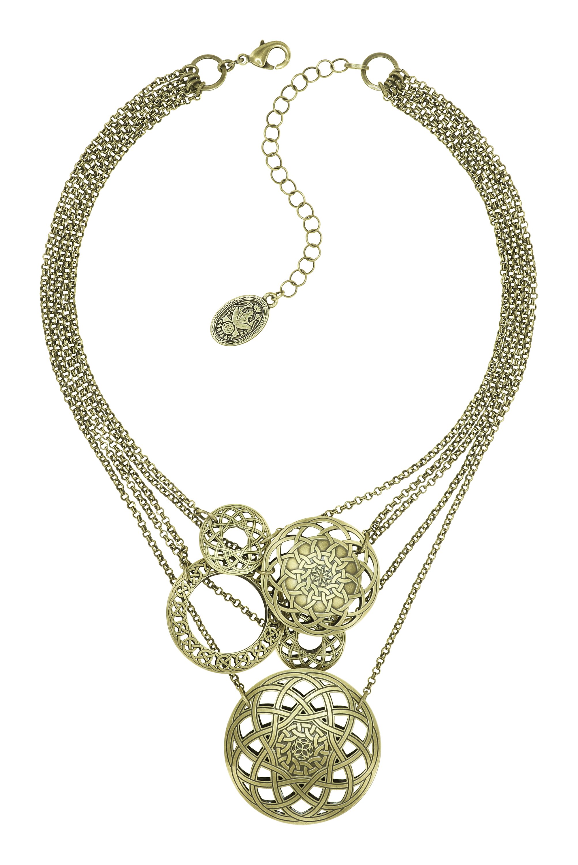 image pour Collier Shades of Light Laiton  