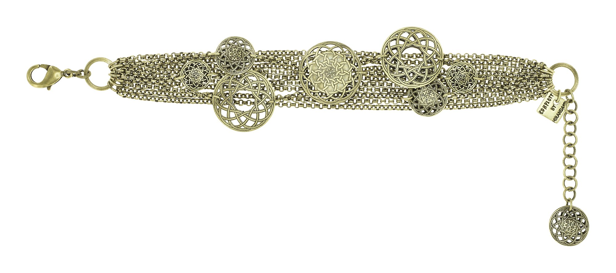 image for Bracelet Shades of Light Brass  