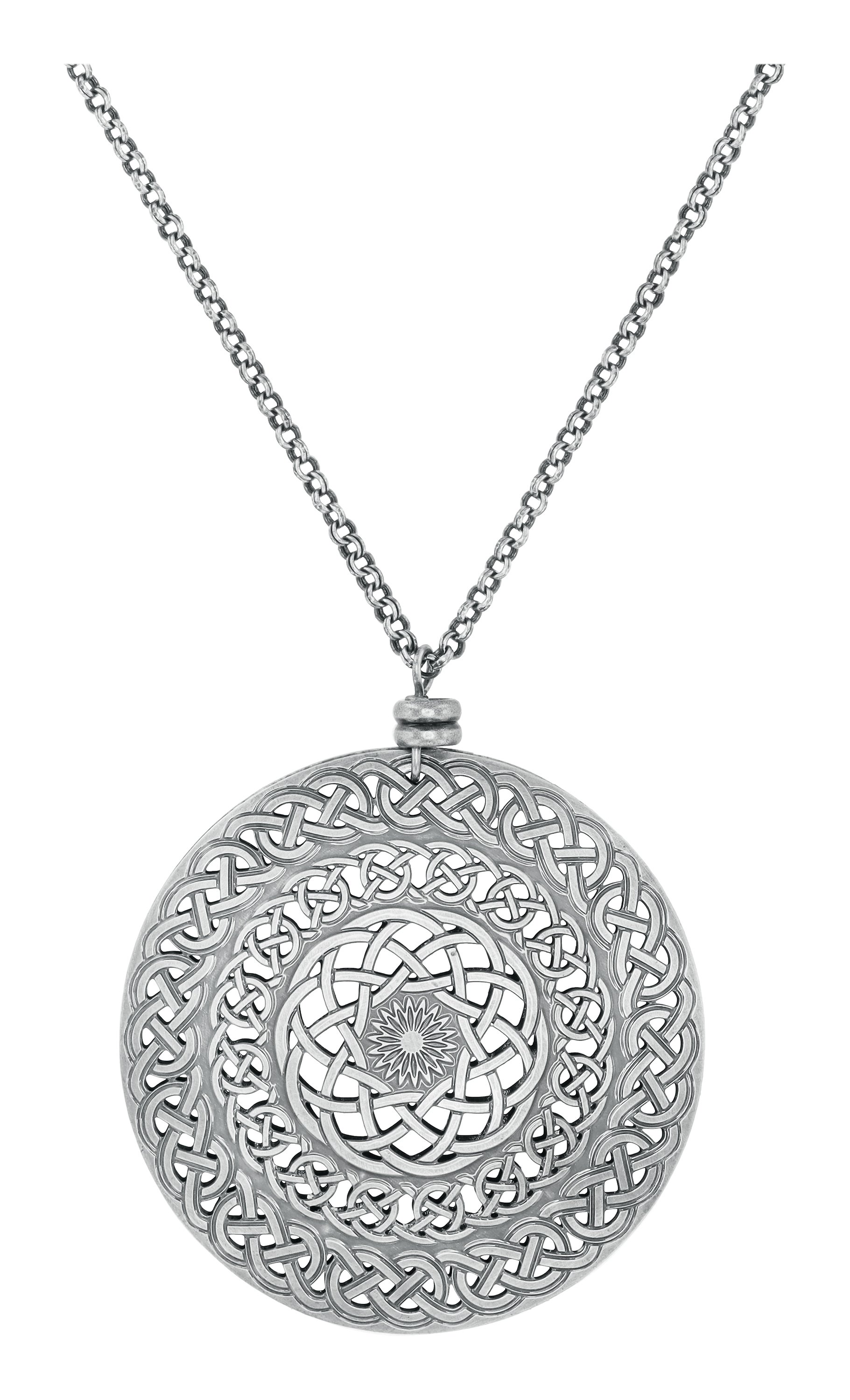 image pour Collier pendant (long) Shades of Light Argent  