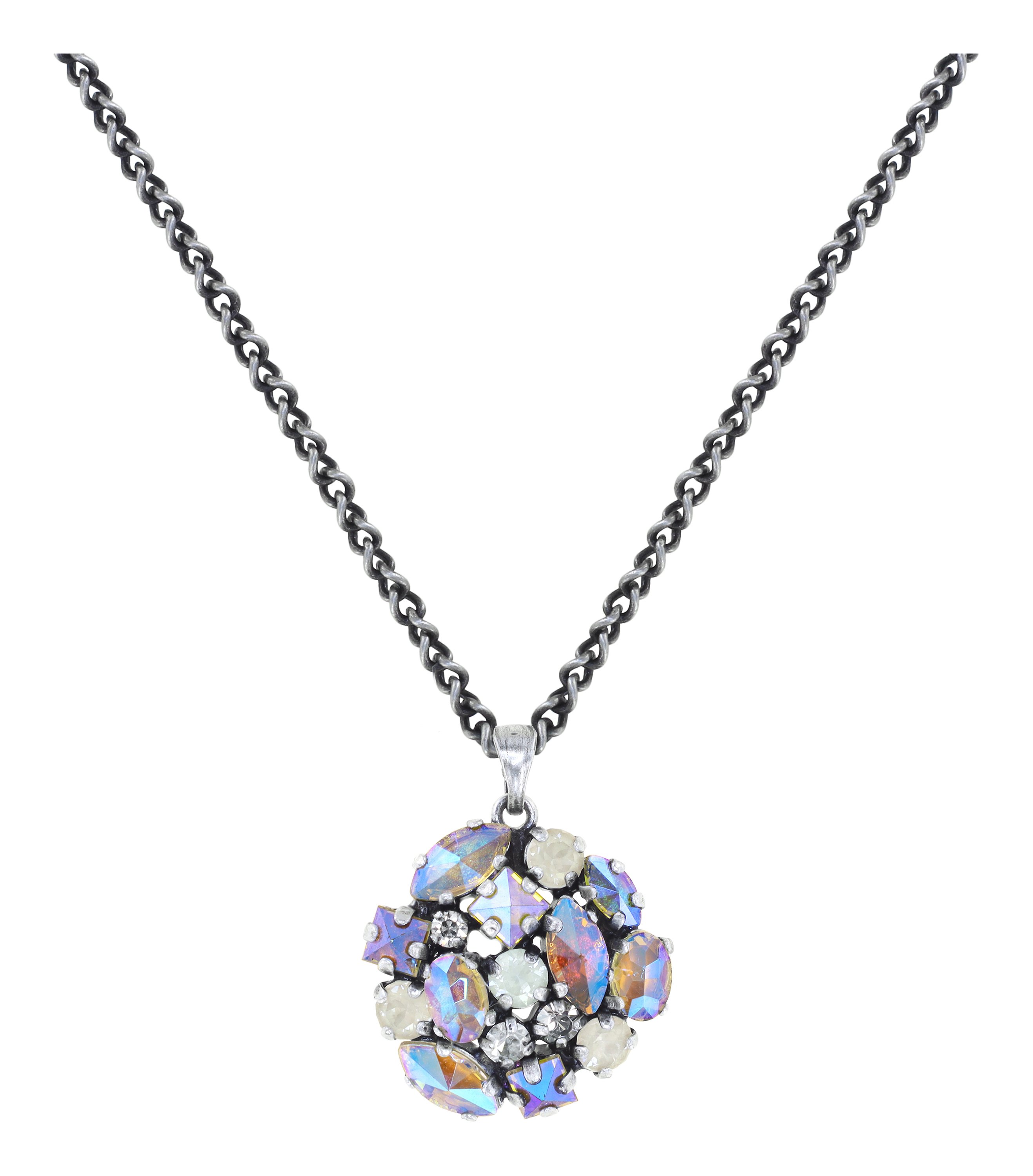 image pour Collier pendant (long) Ballroom Blanc  size S