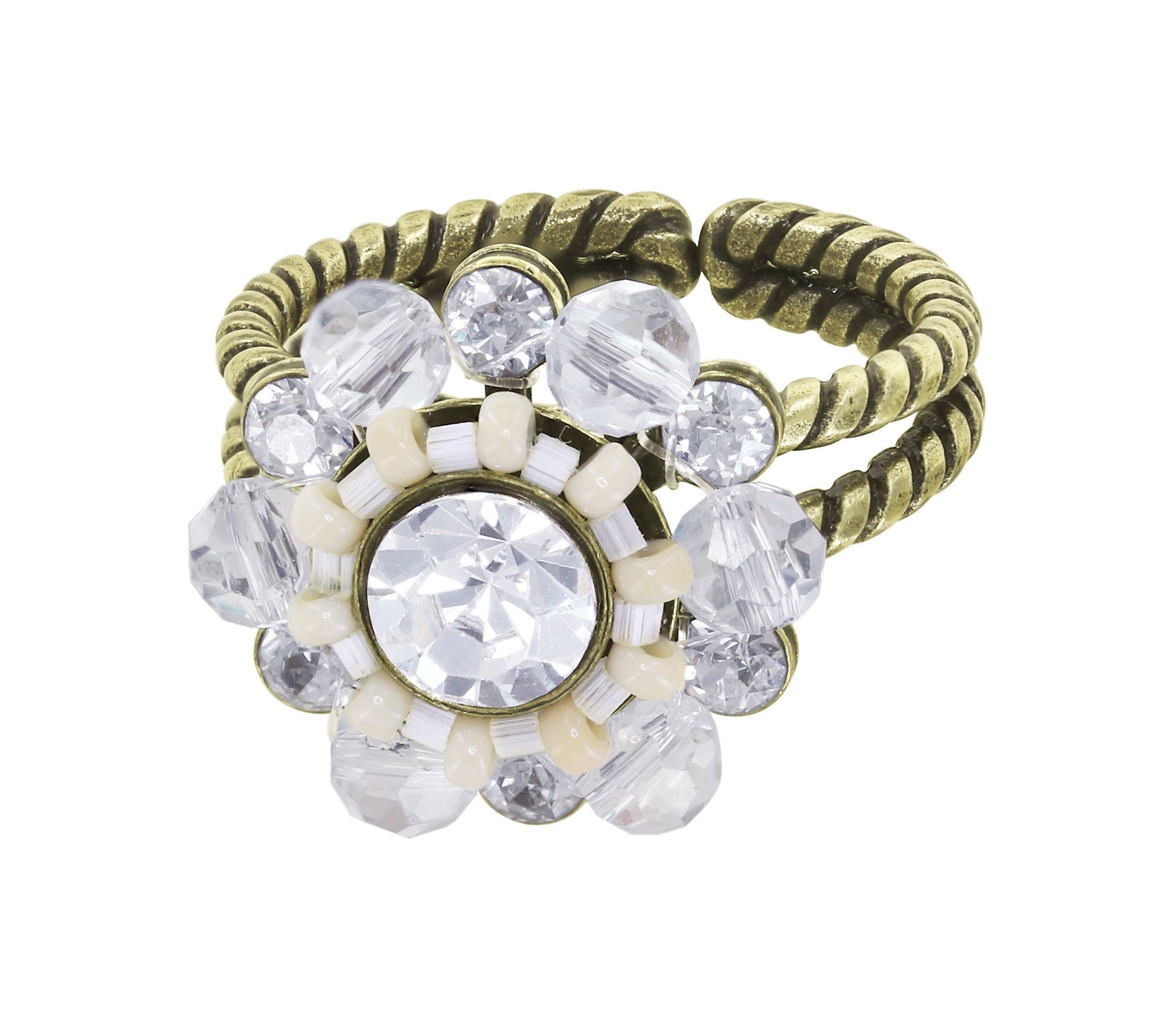 Bild für Ring Heart Beat Weiß  