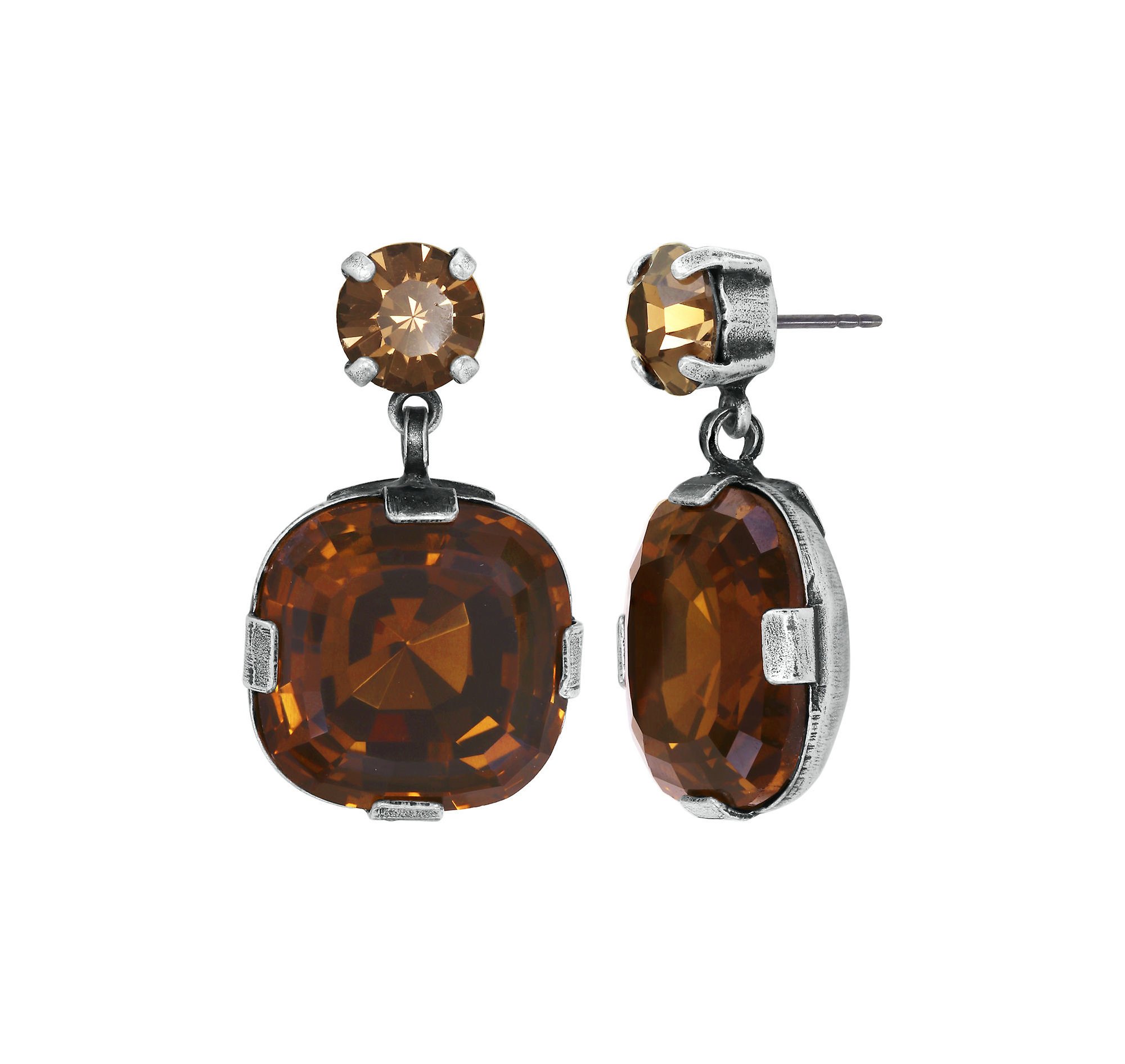 image pour Clou d'oreille pendant To The Max Marron  size M