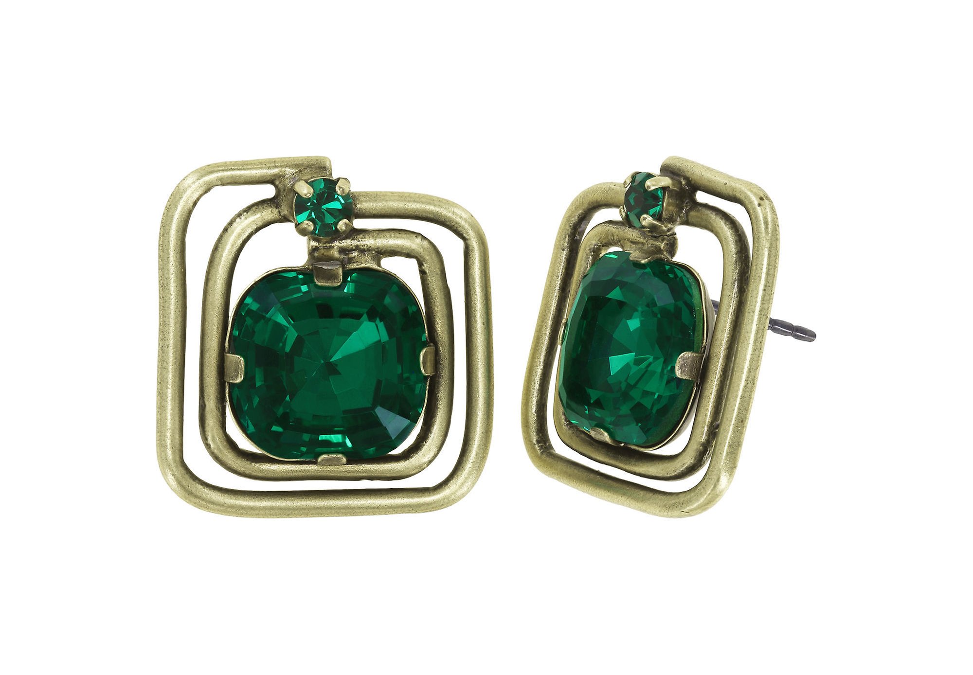image for Earring Stud To The Max Green  size S