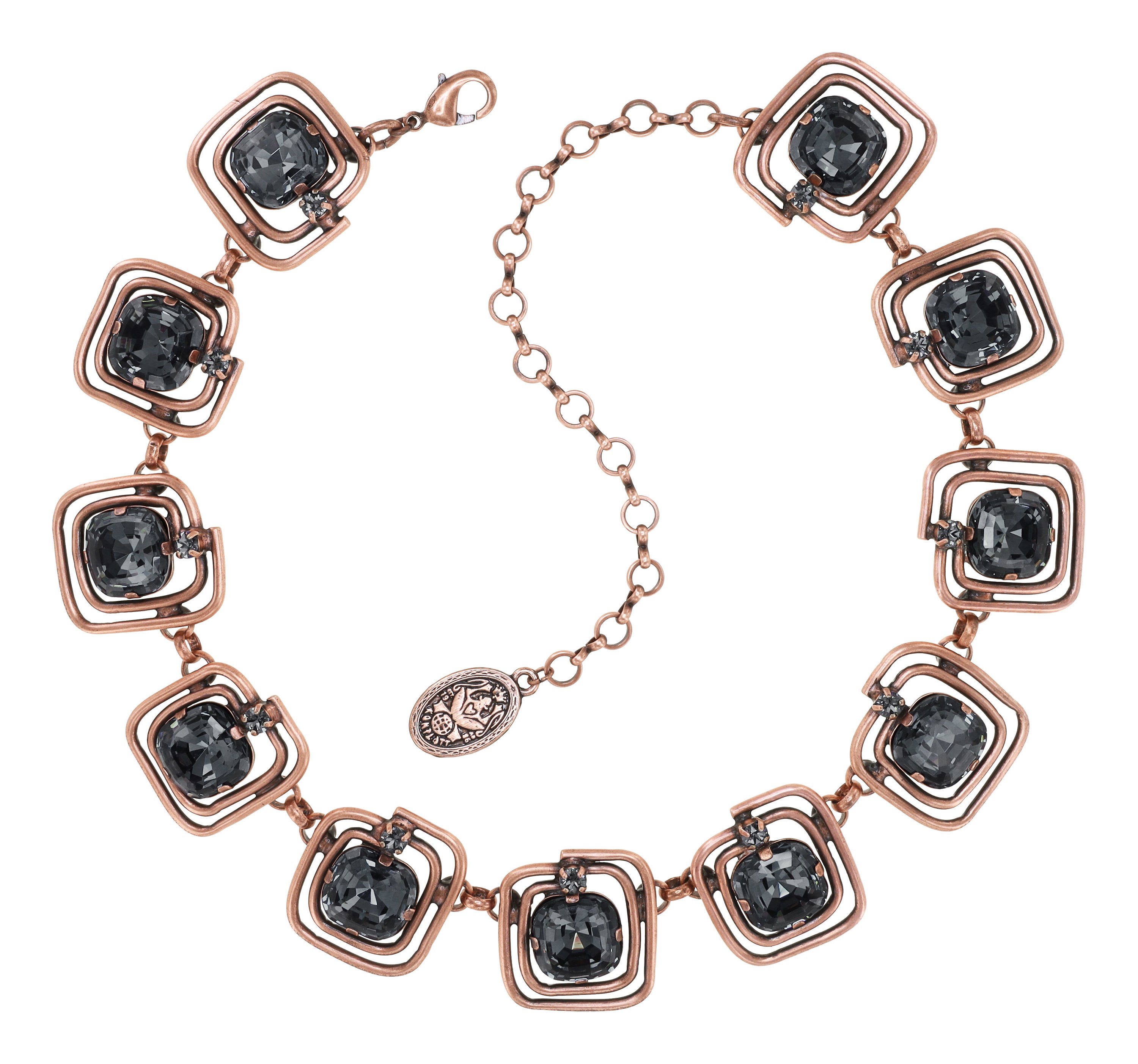 image for Necklace Choker-Collier To The Max Grey  size S